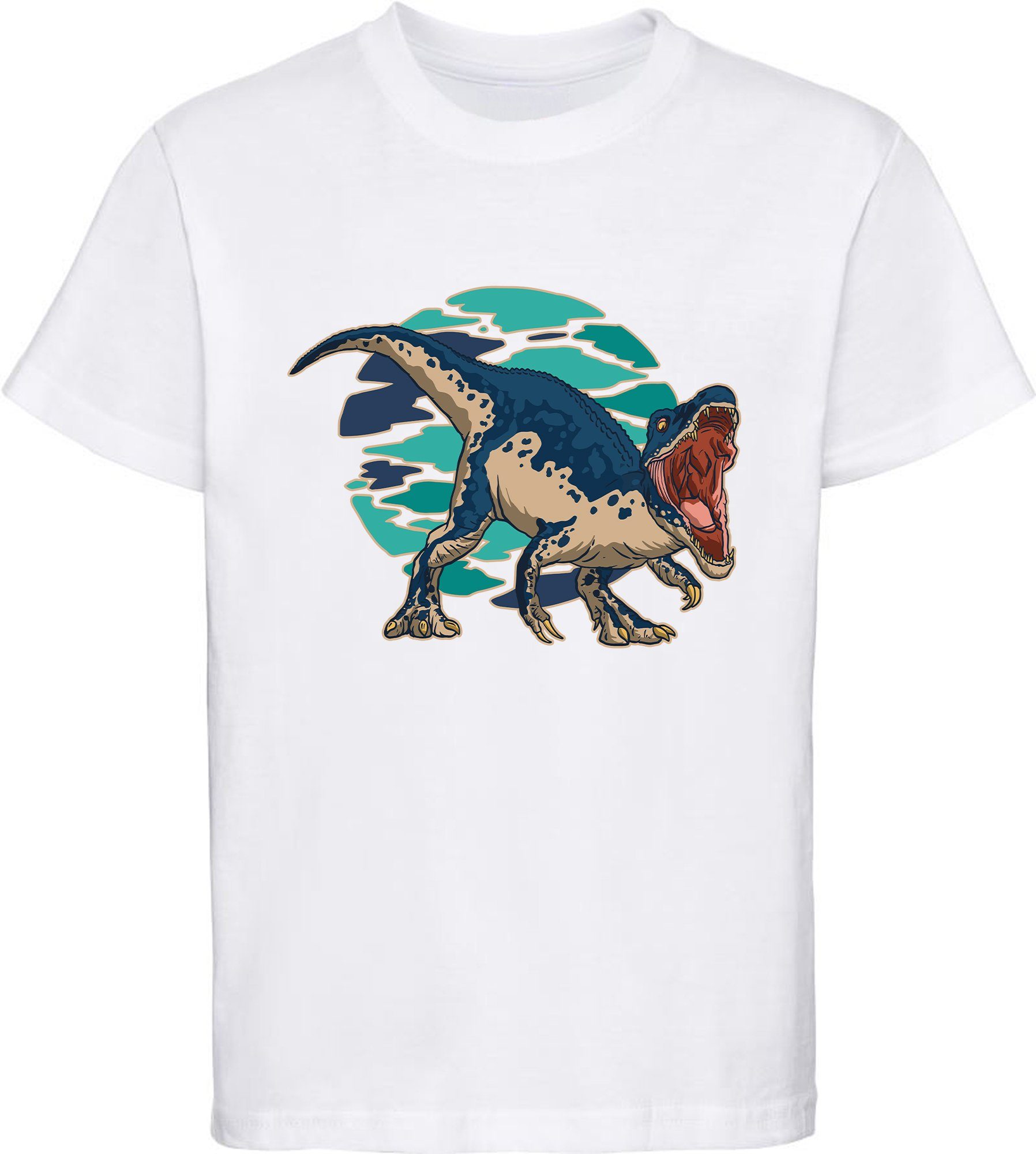 T-Shirt bedrucktes Kinder T-Shirt brüllendem Baryonyx