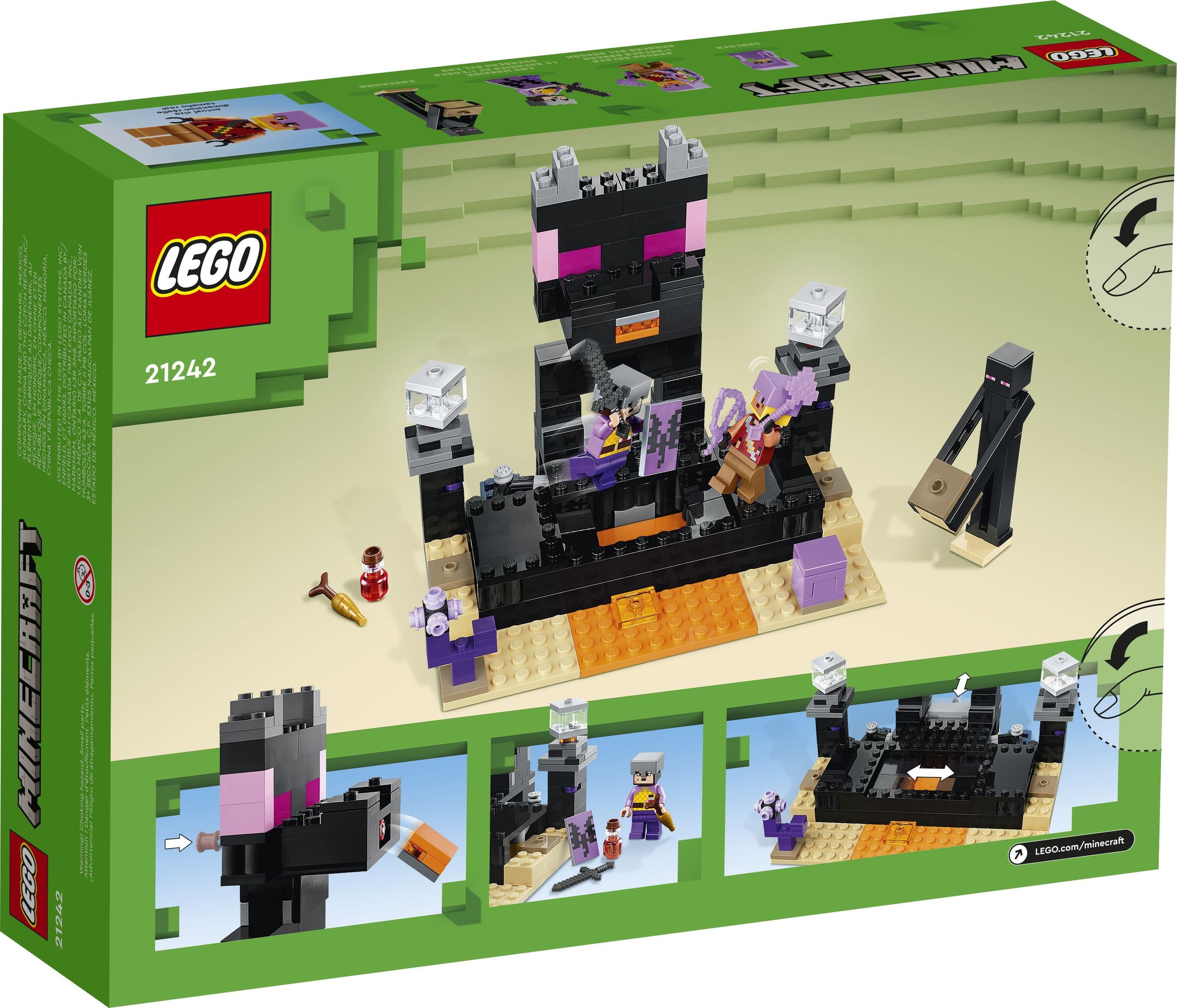 LEGO® LEGO® Minecraft Die End-Arena - 21242 NEU! Teile 252x Spielbausteine, günstig online kaufen