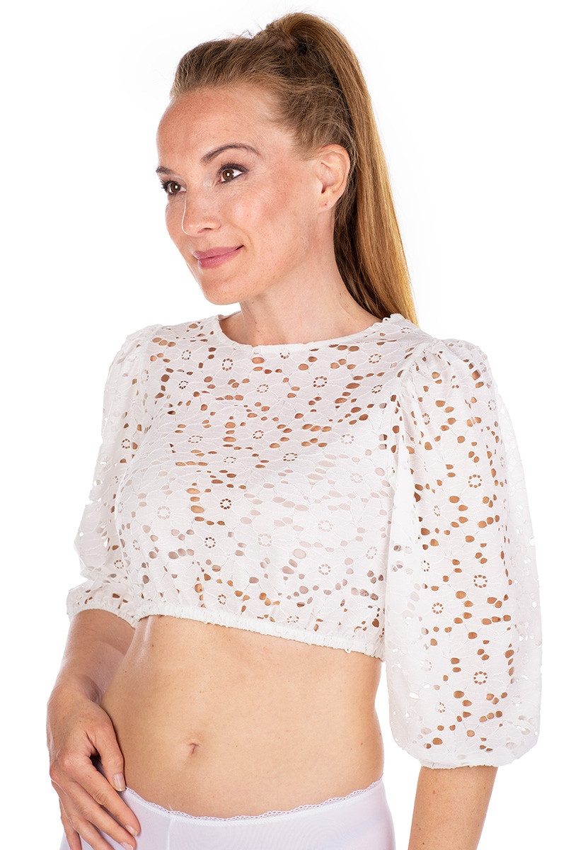 Spieth & Wensky Dirndlbluse Dirndlbluse - GERALDINE- offweiß günstig online kaufen
