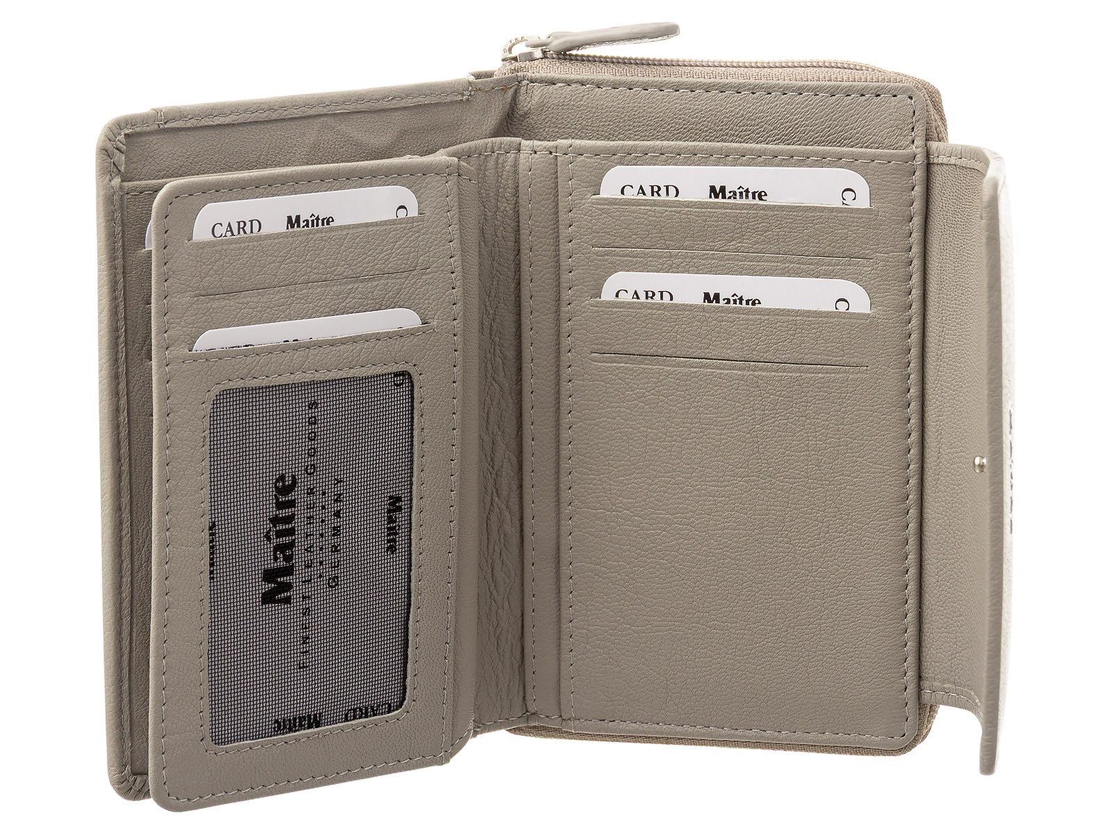 Maître Geldbörse bromley diethilde purse v9f 4060001571 (1 Stück, 1-tlg., B/H/T)ca. 13/9/3 cm), klassisch – Bild 5 von 5