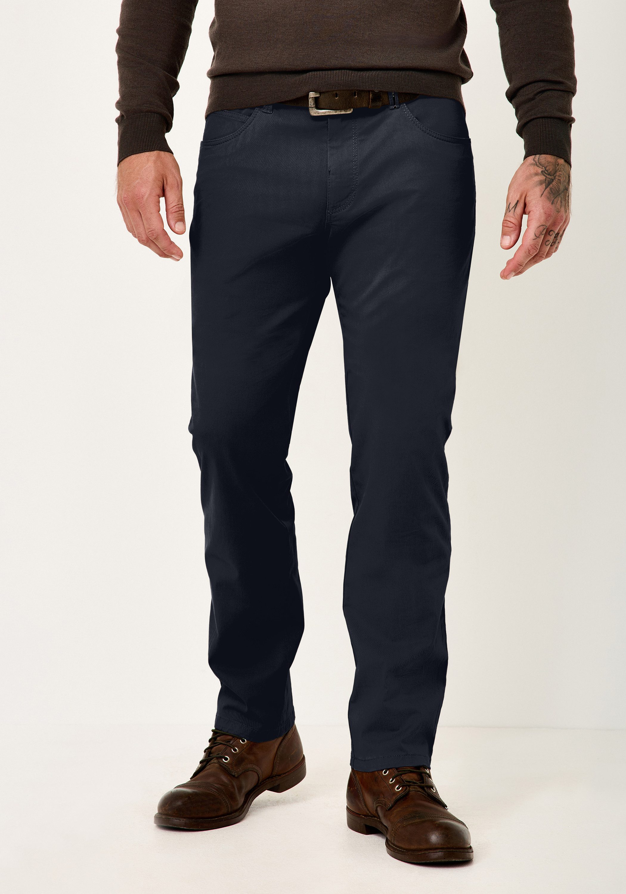 Redpoint Stoffhose Picton Modern Relaxed Fit Hose mit Stretch