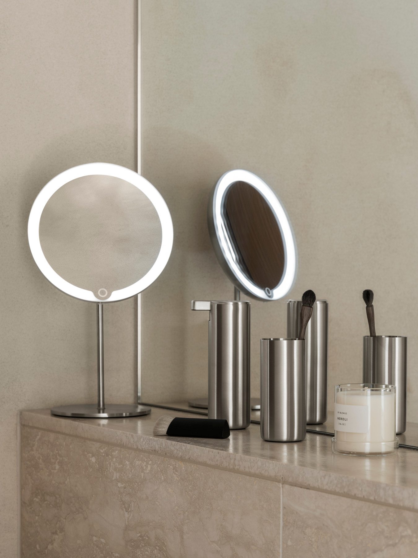 blomus LED-Lichtspiegel -MODO- LED Kosmetikspiegel: Designer günstig online kaufen