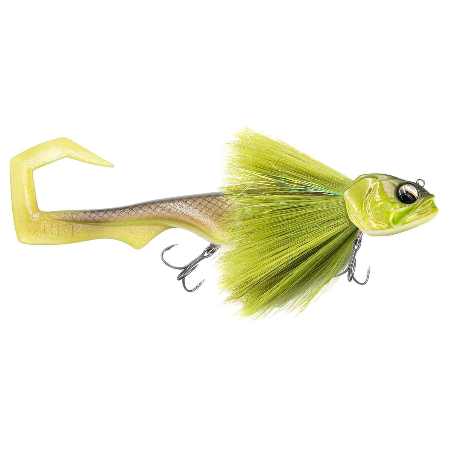 Kunstköder BIM Tackle Shallow Cruiser Rig Gummiköder 23cm 90g bleifrei Hecht