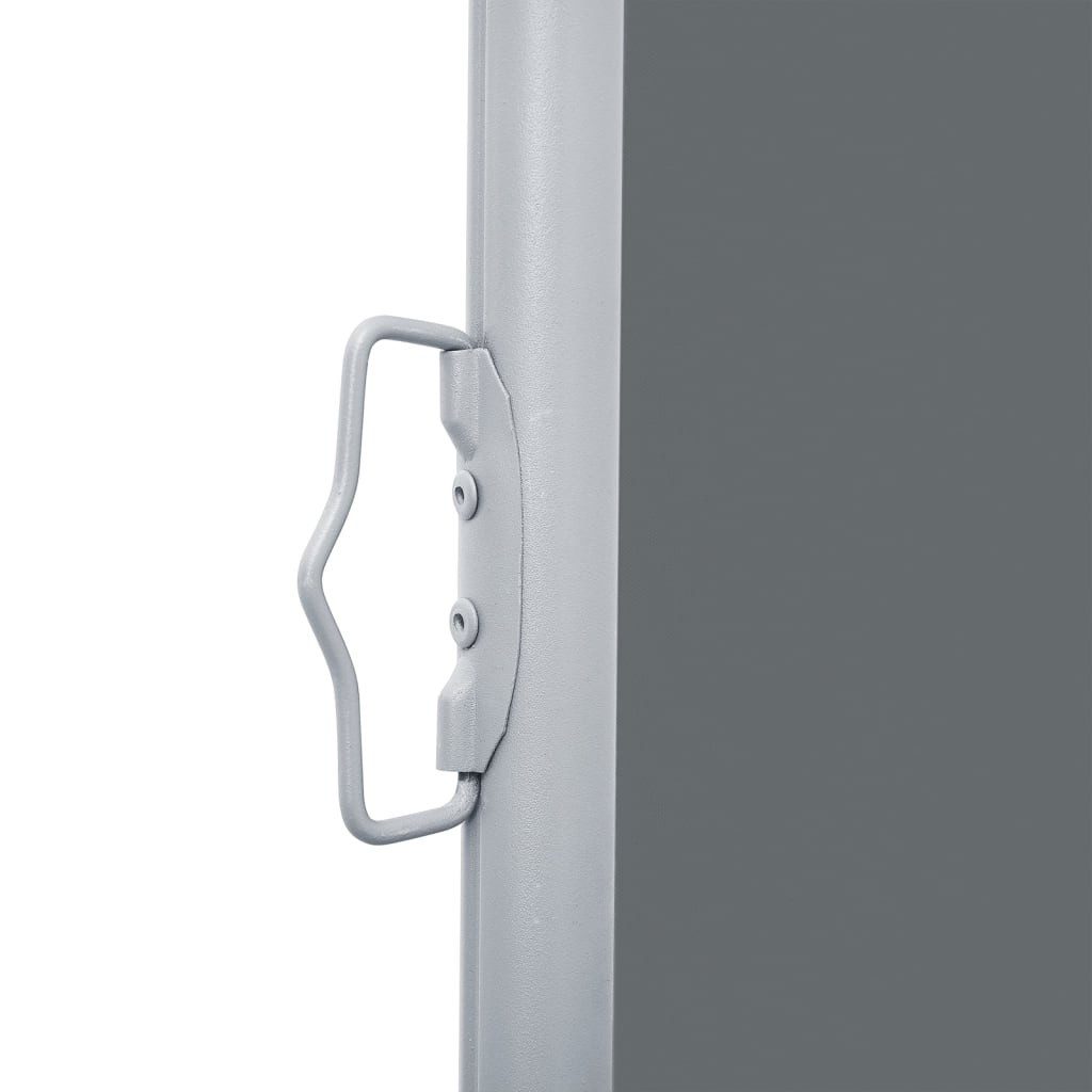 vidaXL Seitenmarkise Ausziehbare Seitenmarkise Anthrazit 120 x 600 cm (1-St) – Bild 5 von 5