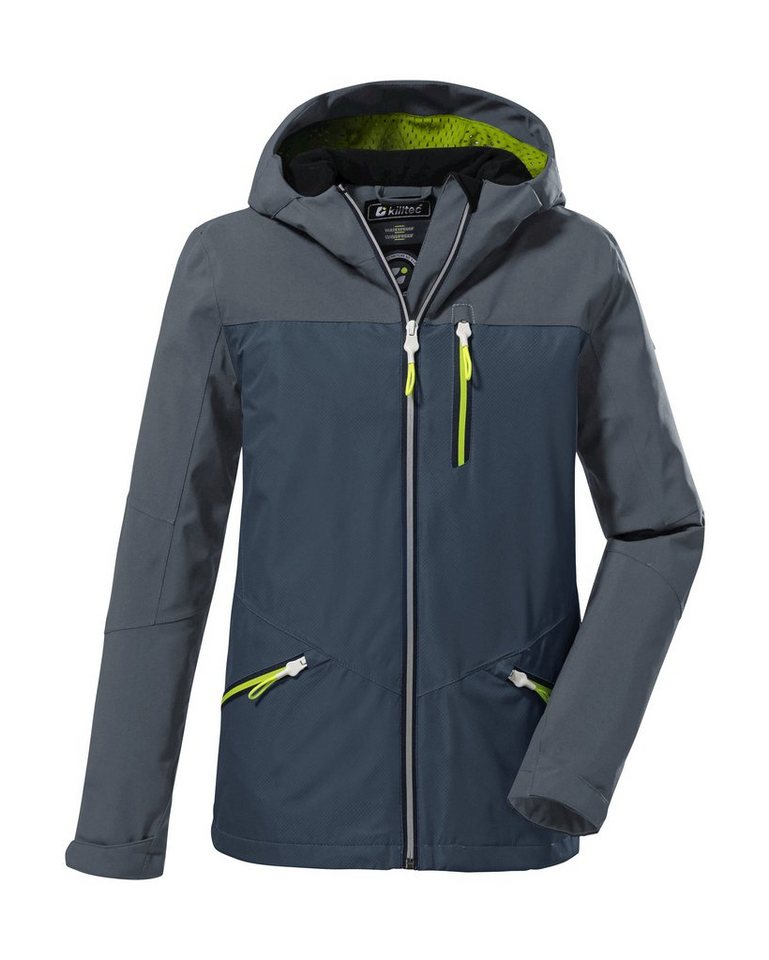 Killtec Outdoorjacke KOS 64 BYS JCKT, 10.000 mm Wassersäule,verschweißte  Nähte, 100% wasserdicht