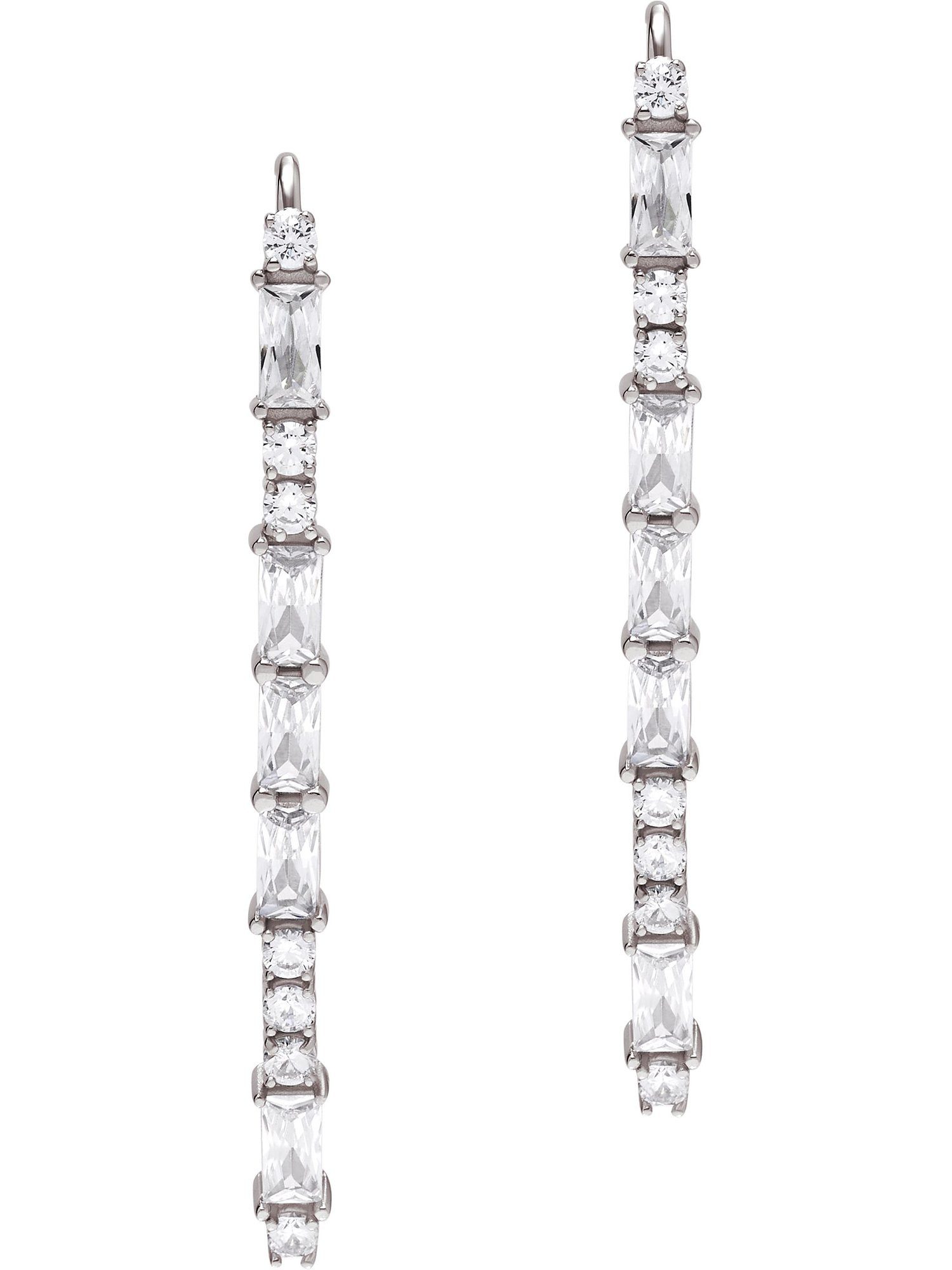 Emporio Armani Paar Ohrhänger silberfar...