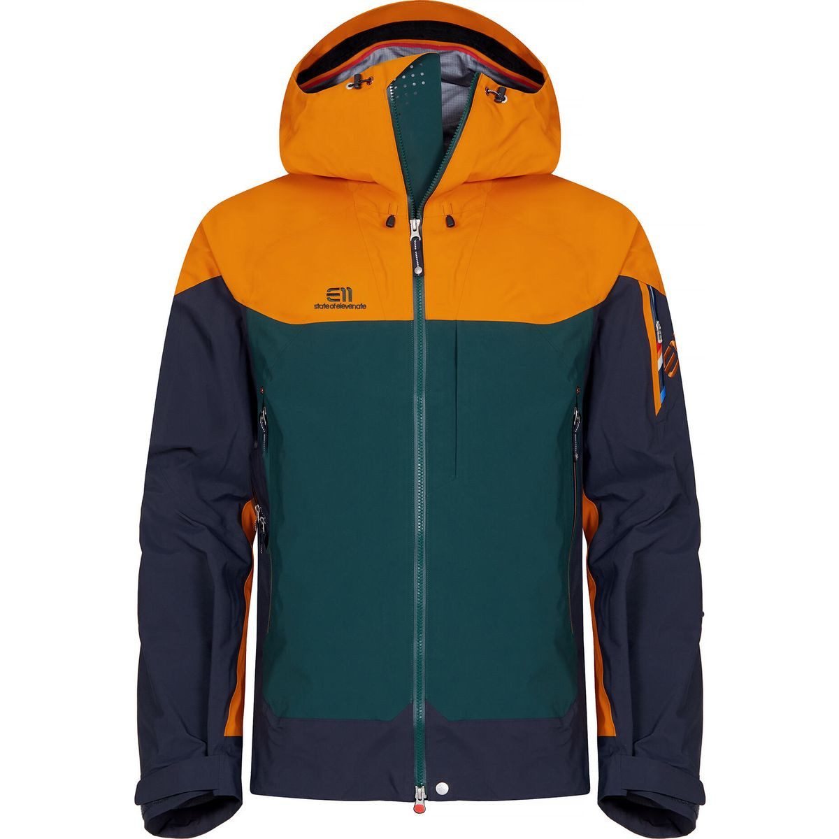 Elevenate Skijacke Men Bec de Rosses XI Jacket Perfekte Skijacke für anspruchsvolle Abenteuer mit winddichtem Schutz