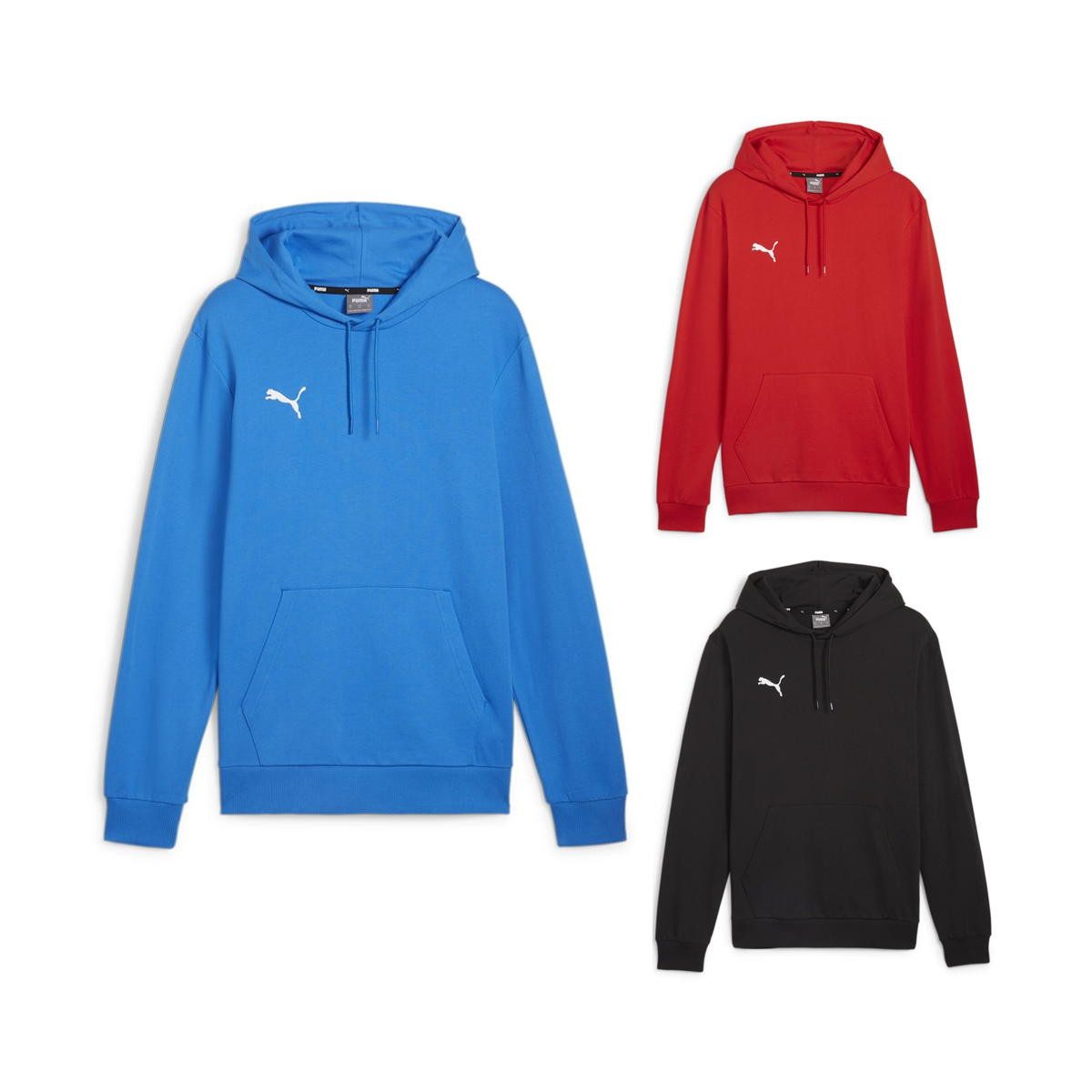 PUMA Kapuzenpullover Herren teamGOAL Casuals Hoody 3er Pack (Pack, 3 Stück)
