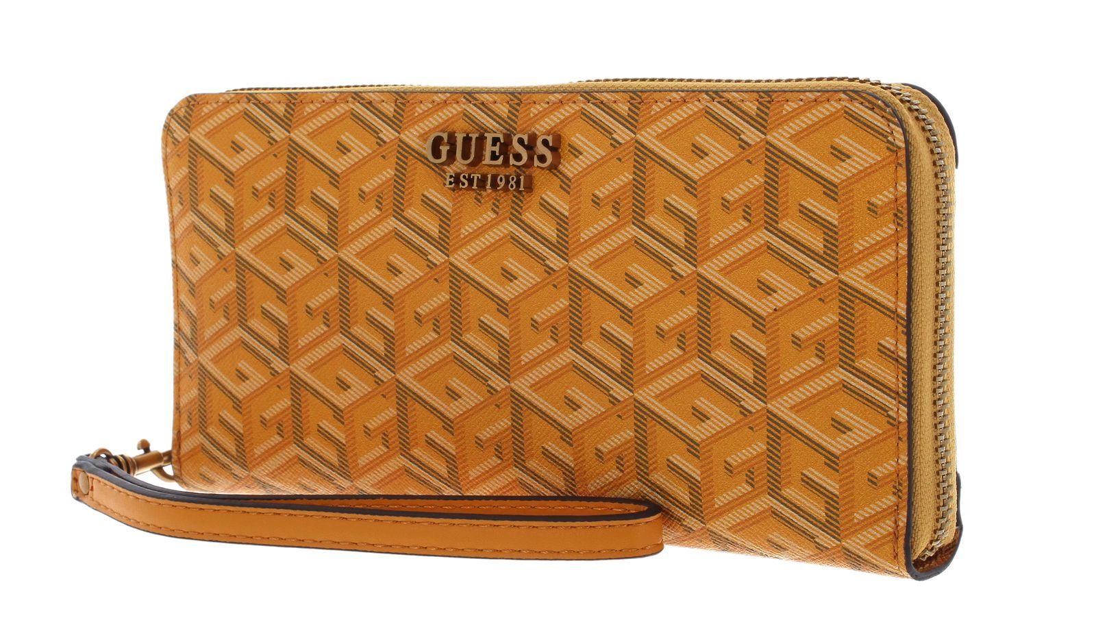 Guess Geldbörse Laurel SLG Yellow Logo