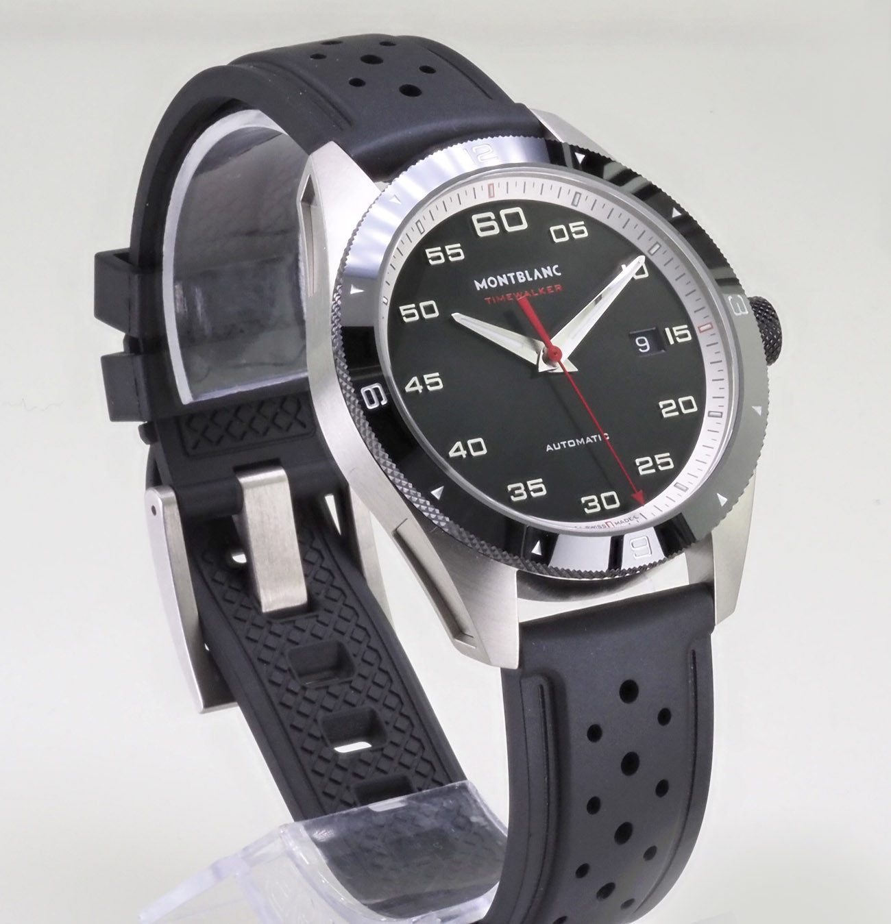 MONTBLANC Automatikuhr schweizer Herren Uhr Timewalker 116059 / 7426