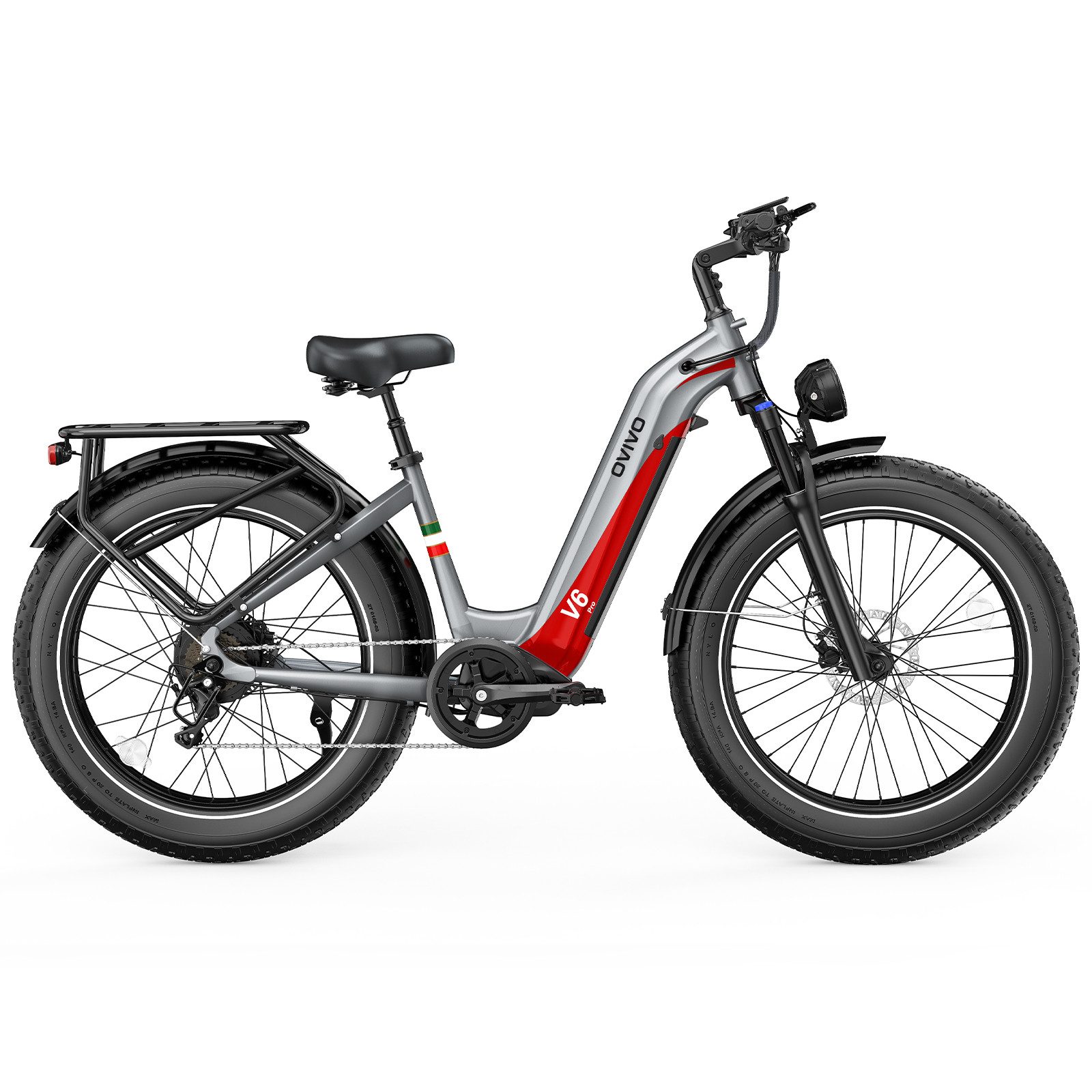 E-Bike Mountainbike V6 Pro 26zoll Elektrofahrrad 8 Gang Shimano, 250W motor,960Wh akku