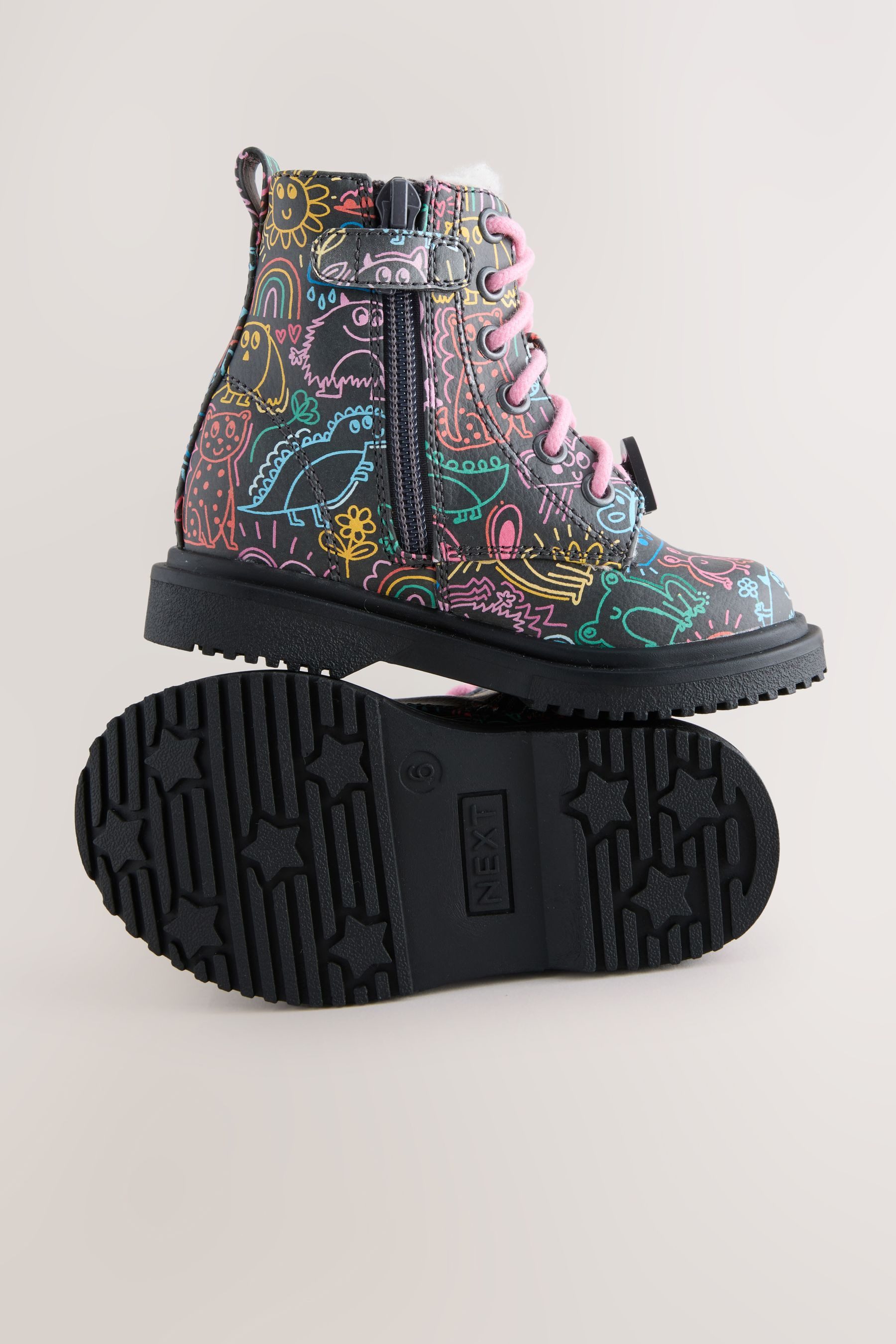 Next Schnürstiefelette – weite Passform Stiefelette (1-tlg)