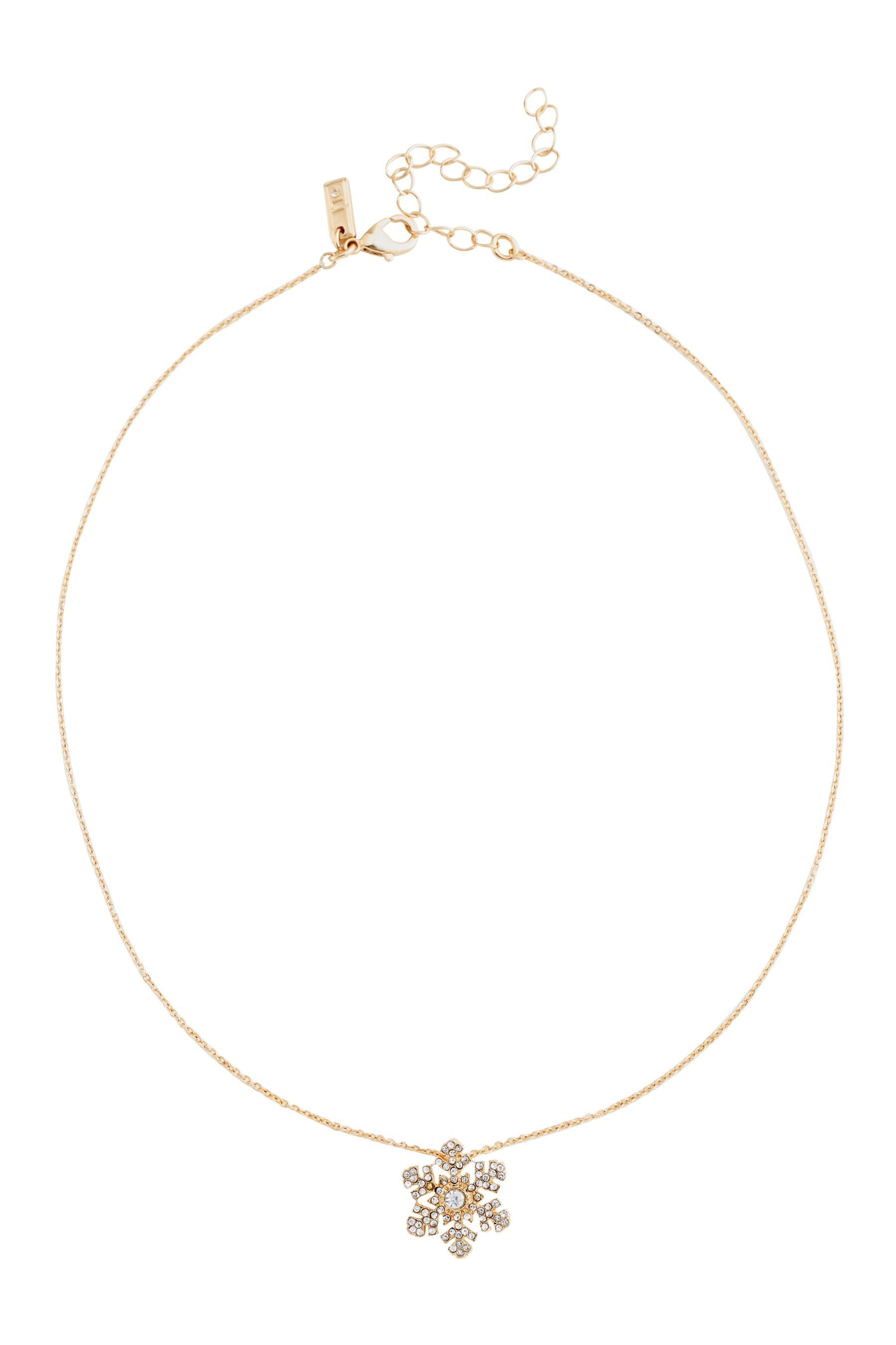 Next Kette mit Anhänger Weihnachtliche Halskette mit Schneeflocke (1-tlg) günstig online kaufen