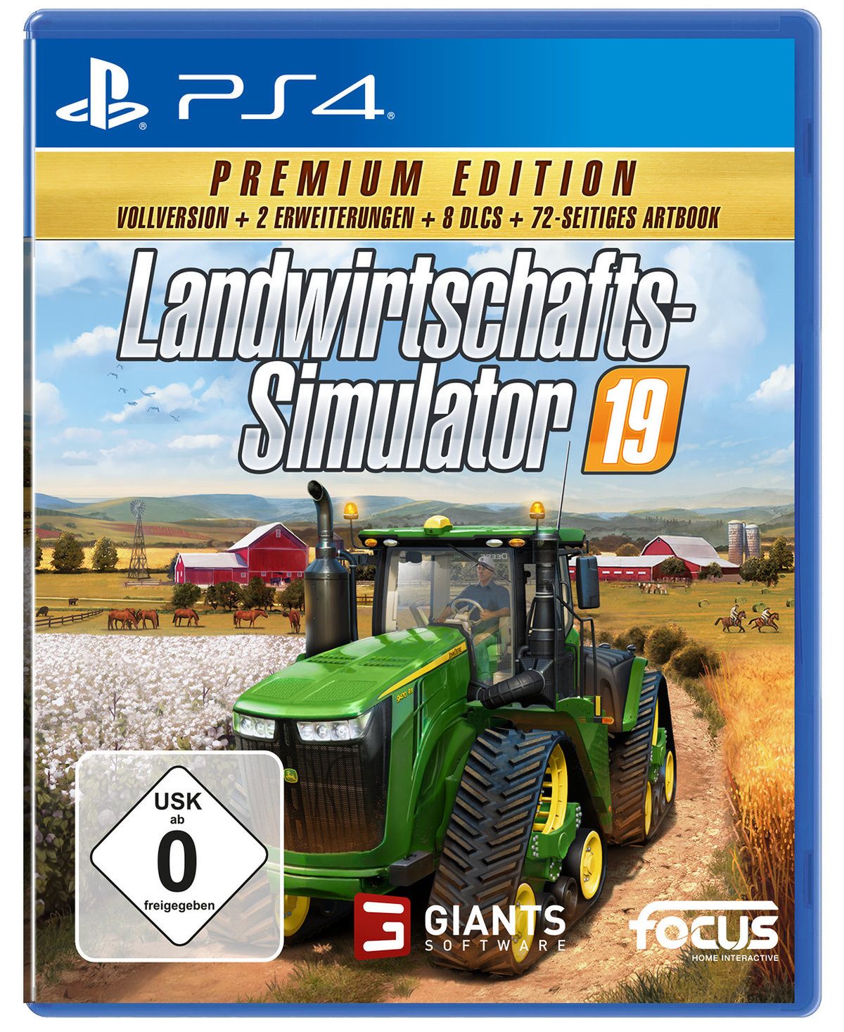 Landwirtschafts-Simulator 19 Premium Edition PS4 Playstation 4