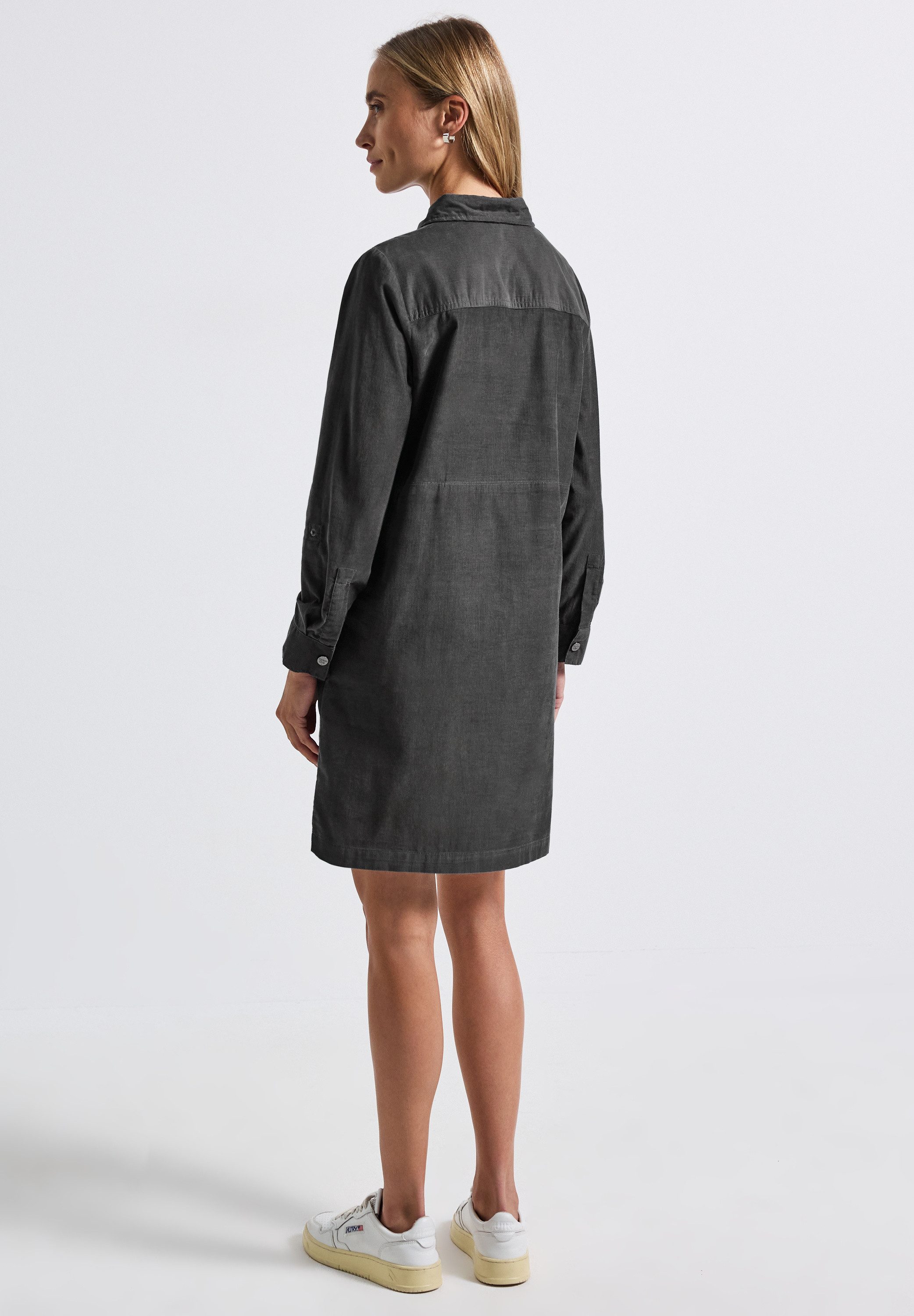 STREET ONE Blusenkleid aus 100% Baumwolle