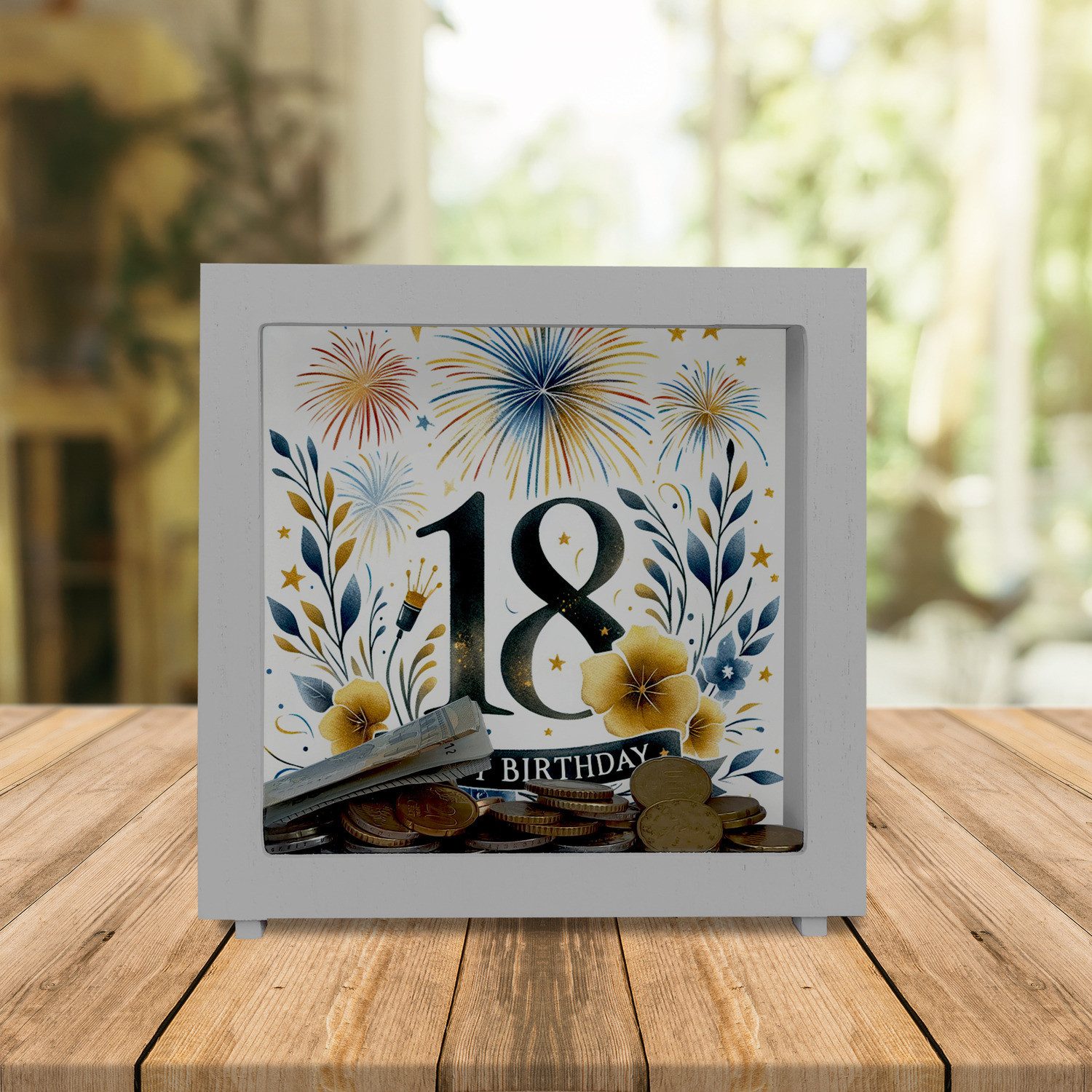 speecheese Spardose 18. Geburtstag Rahmen Spardose günstig online kaufen