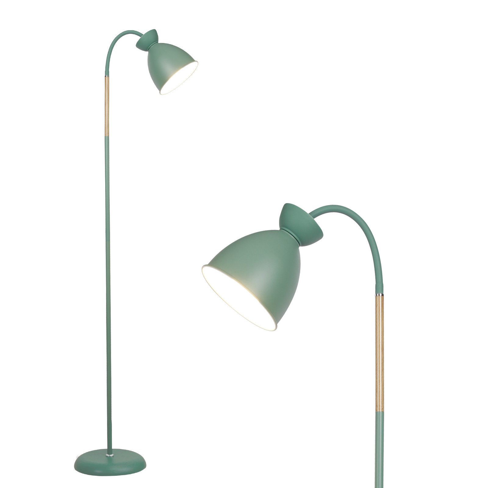 LED Stehlampe Retro LED Stehleuchte Standleuchte Leselampe Wohnzimmer Deckenfluter