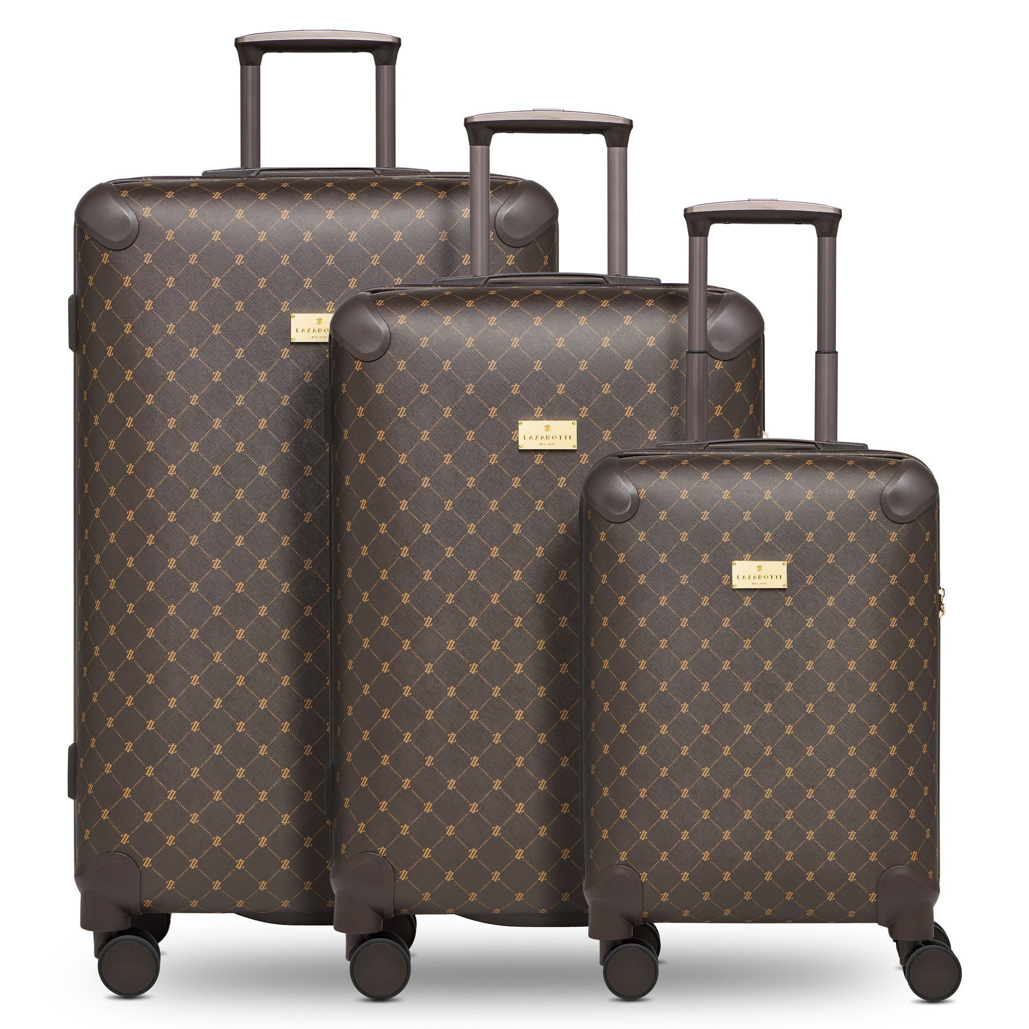 Lazarotti Trolleyset Palermo, 4 Rollen, (3-teilig, 3 tlg), Polypropylen, PV günstig online kaufen