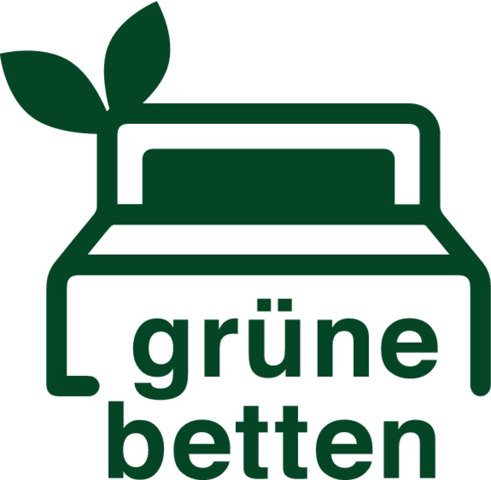 grüne betten