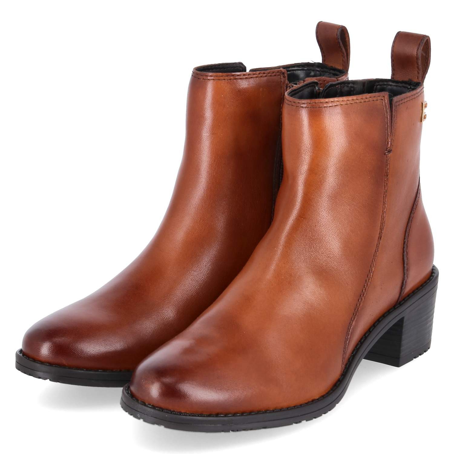 BAGATT TT. Bagatt D117683E4100-6300 Damen Glattleder brown Schlupfstiefel