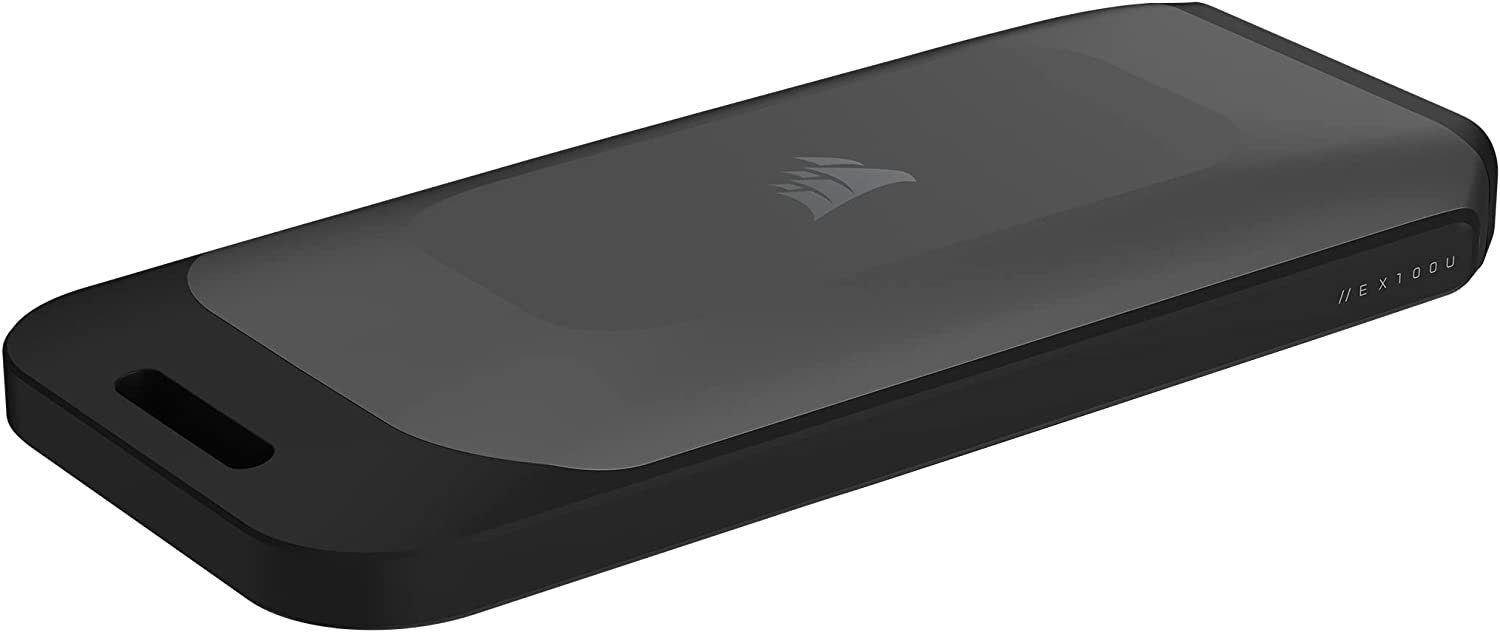 Corsair EX100U Portable USB Storage externe SSD (1 TB) 1600 MB/S Lesegeschwindigkeit, 1500 MB/S Schreibgeschwindigkeit