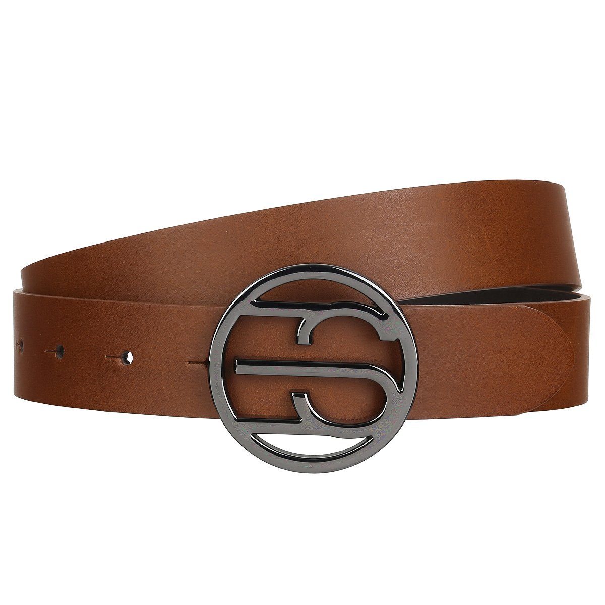 Esprit Ledergürtel brauner Koppel Leder Ремені Logo Belt 070EA1S304-225