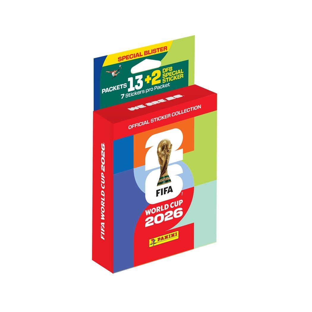 Sammelkarte FIFA World Cup 2026 Sticker Collection Eco-Blister XL Deutsche Version