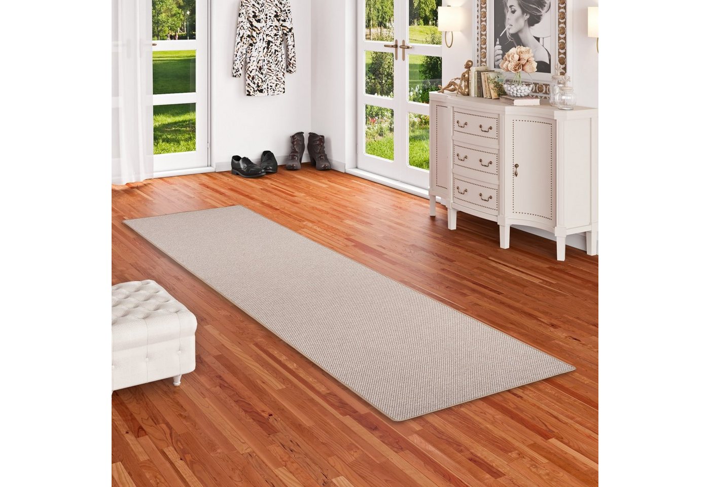 Snapstyle Läufer Läufer Teppich Bentzon Flachgewebe, Rechteckig, Höhe: 5 mm