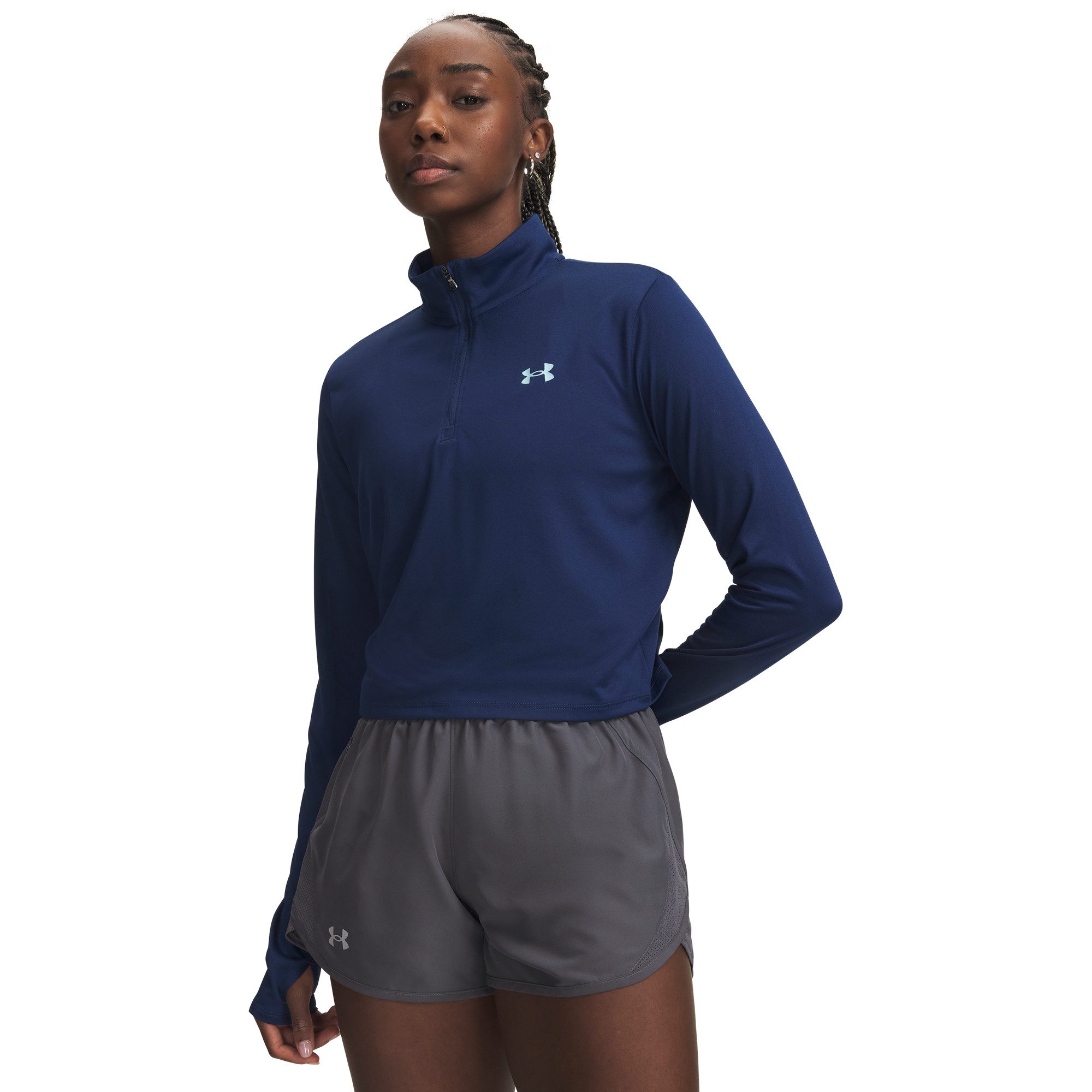 Under Armour® Fleecepullover Under Armour Damen Trainingstop Tech Branded HZ 6013693