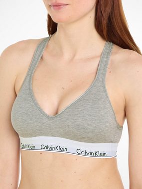 Calvin Klein Underwear Bralette Modern Cotton mit gekreuzten Trägern hinten
