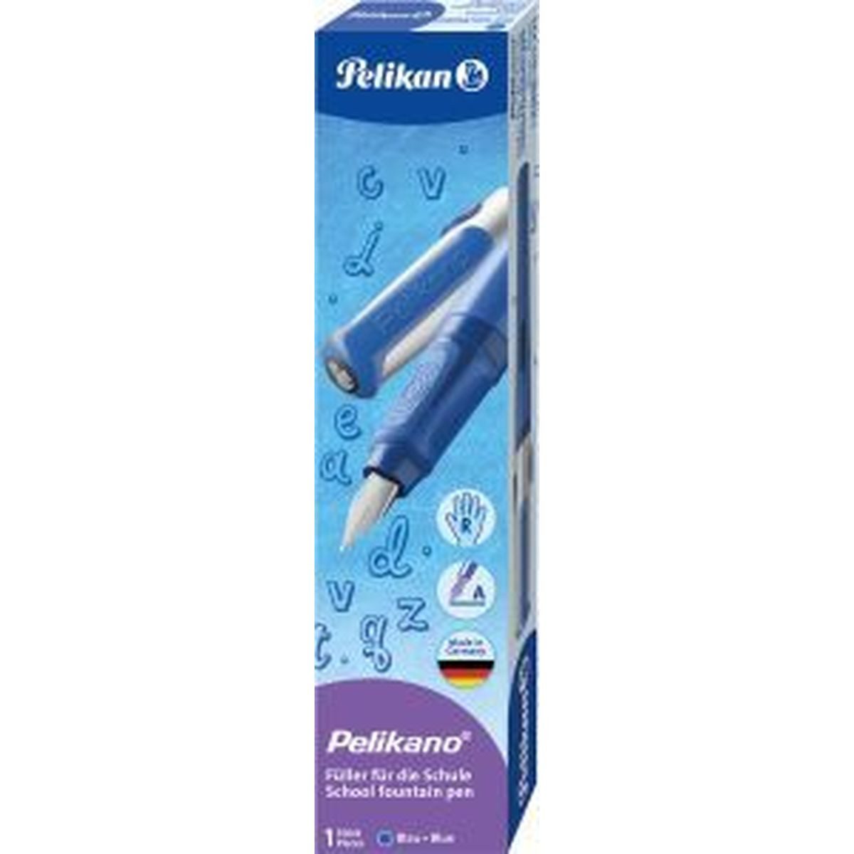 HAMELIN PAPERBRANDS Füller Pelikan Füller Pelikano 2017 blau Faltschachtel