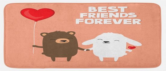 Küchenläufer »Plüsch Dekorative Küchenmatte mit rutschfester Rückseite