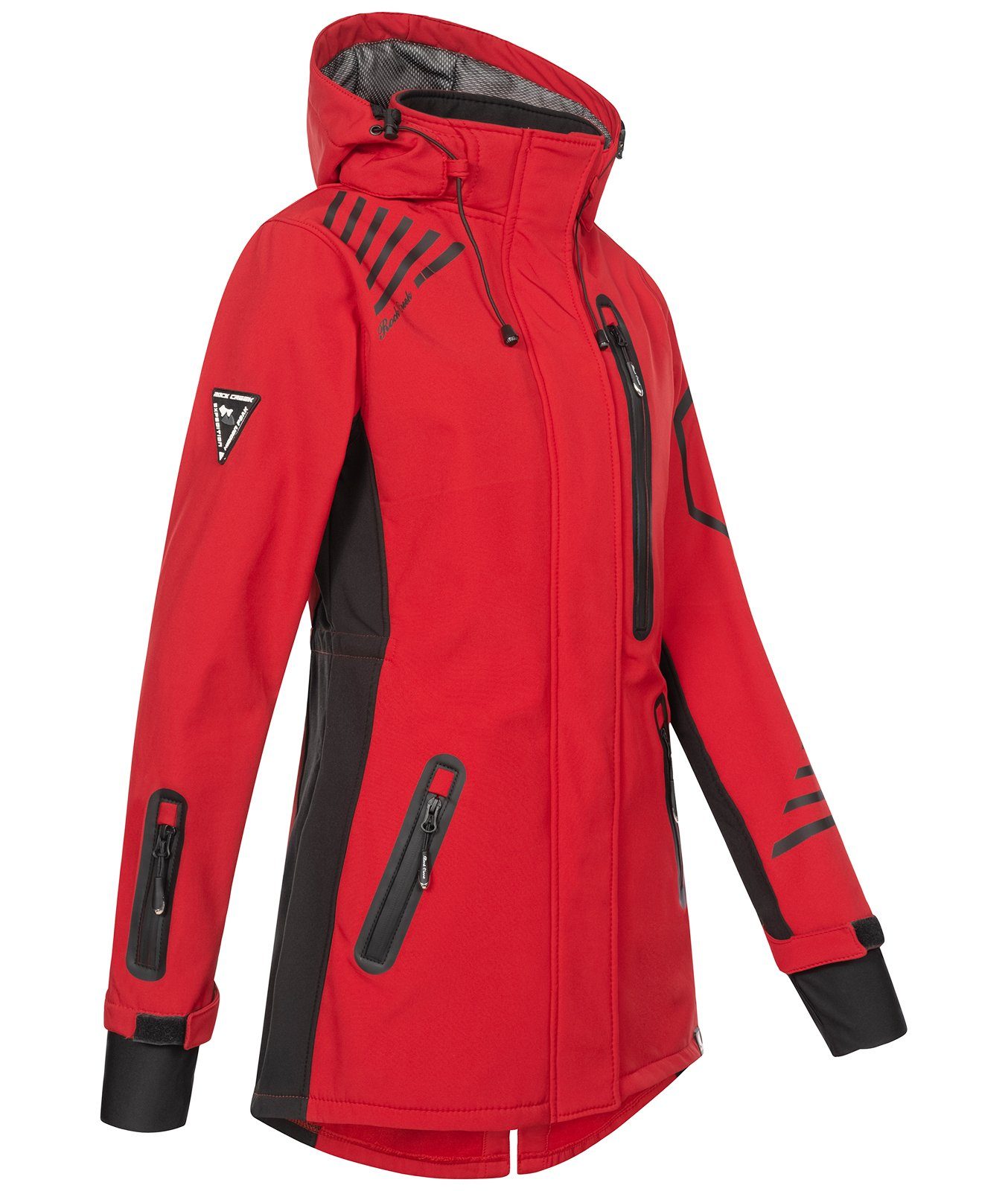 Rock Creek Softshelljacke Damen Softshellmantel Wanderjacke D-491
