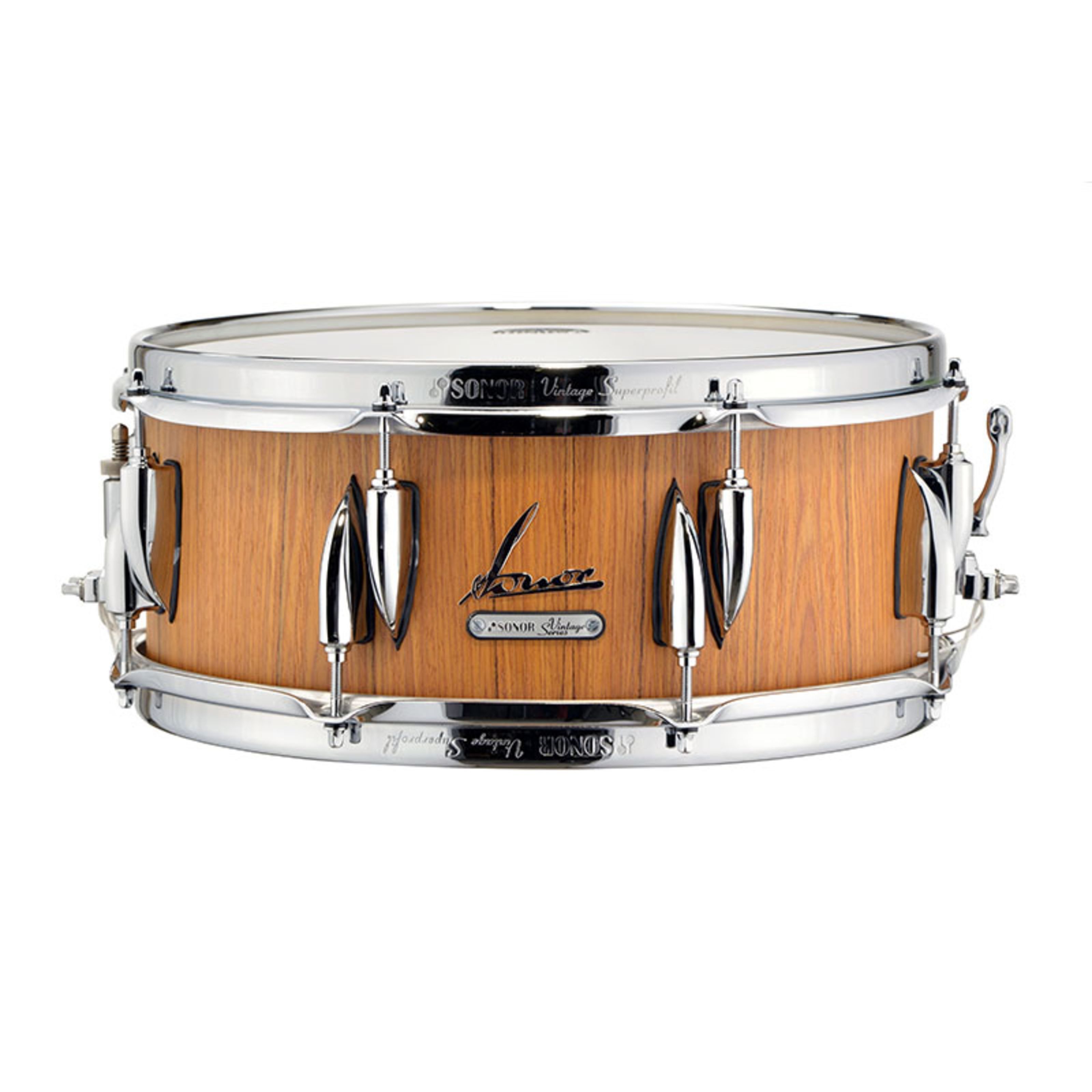 SONOR Snare Drum, Барабаны, Snare Drums, Vintage Series Snare 14"x5,75" Teak Semi Gloss - Snare Drum