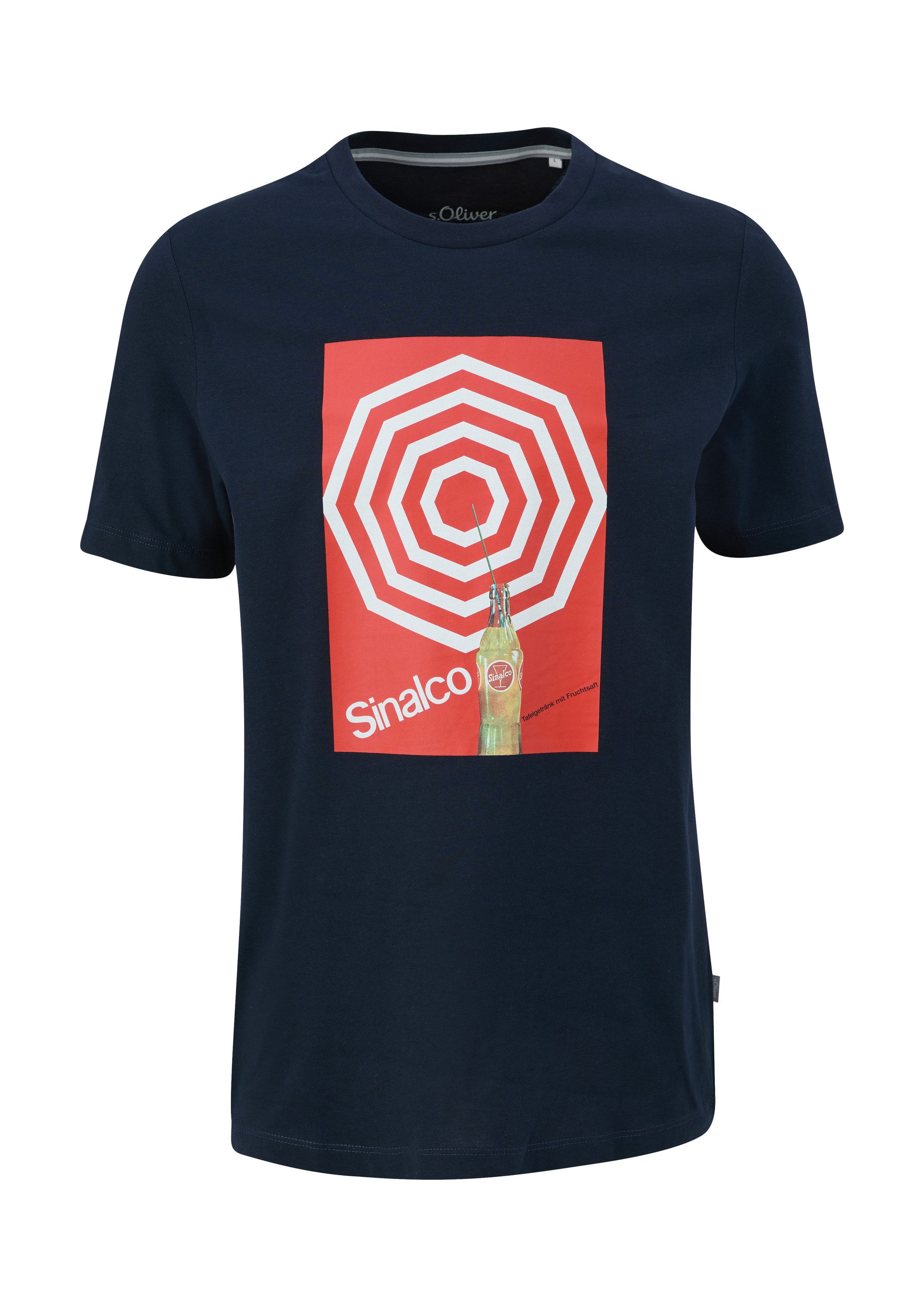 s.Oliver Kurzarmshirt T-Shirt T-Shirt mit Sinalco®-Print günstig online kaufen
