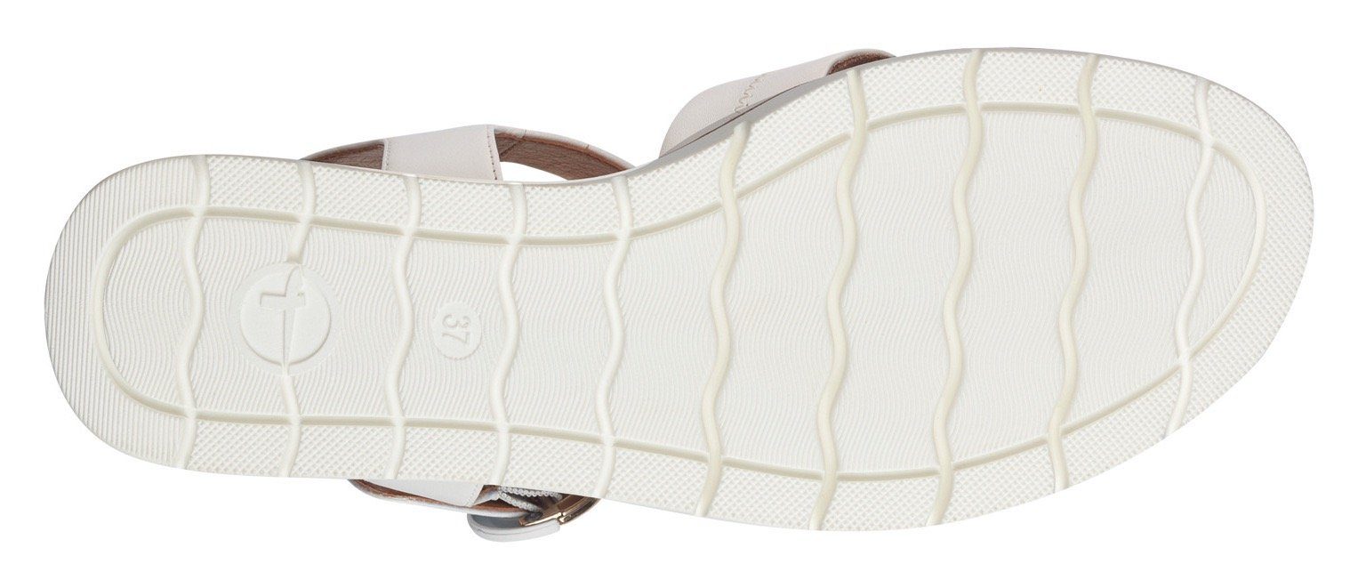 Tamaris Keilsandalette, Sommerschuh, Riemchensandale mit Ziernähten günstig online kaufen