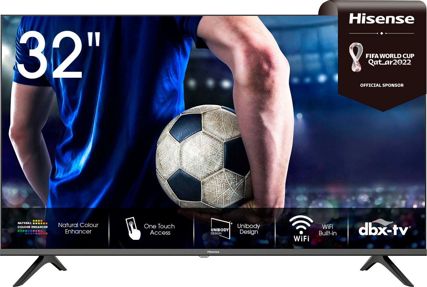 Hisense 32AE5500F LED-Fernseher (80 cm/32 Zoll, HD ready, Smart-TV)
