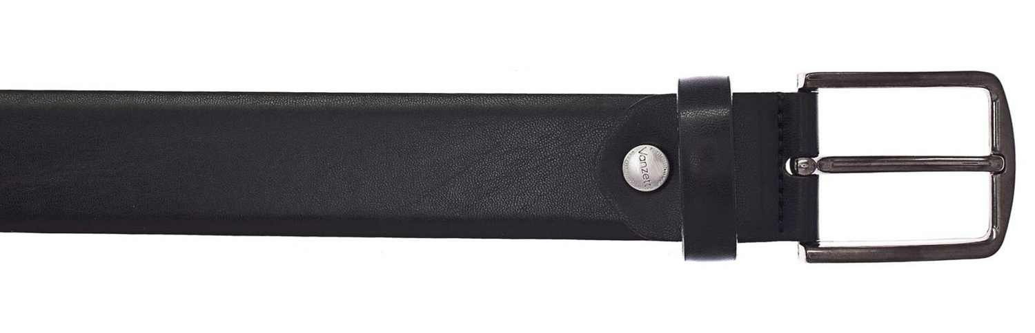 Vanzetti Ledergürtel V4575 Schwarz