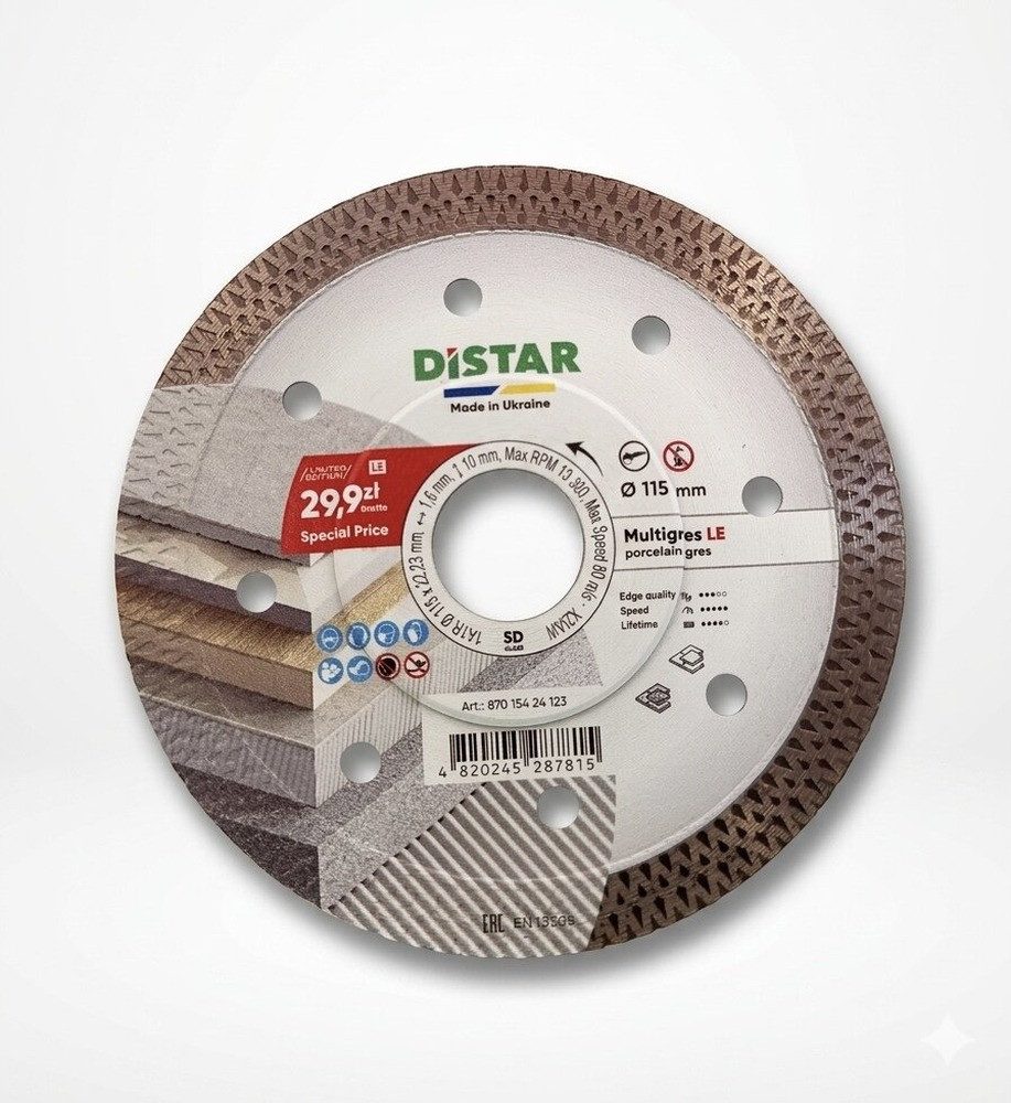 Distar Diamanttrennscheibe DISTAR DIAMANTTRENNSCHEIBE MULTIGRES