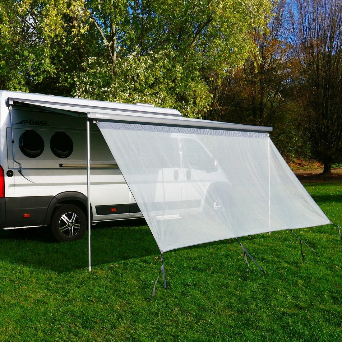 Vorzelt yourGEAR Capri Sun Blocker 2,8 x 2 m - Vorderwand für Markise