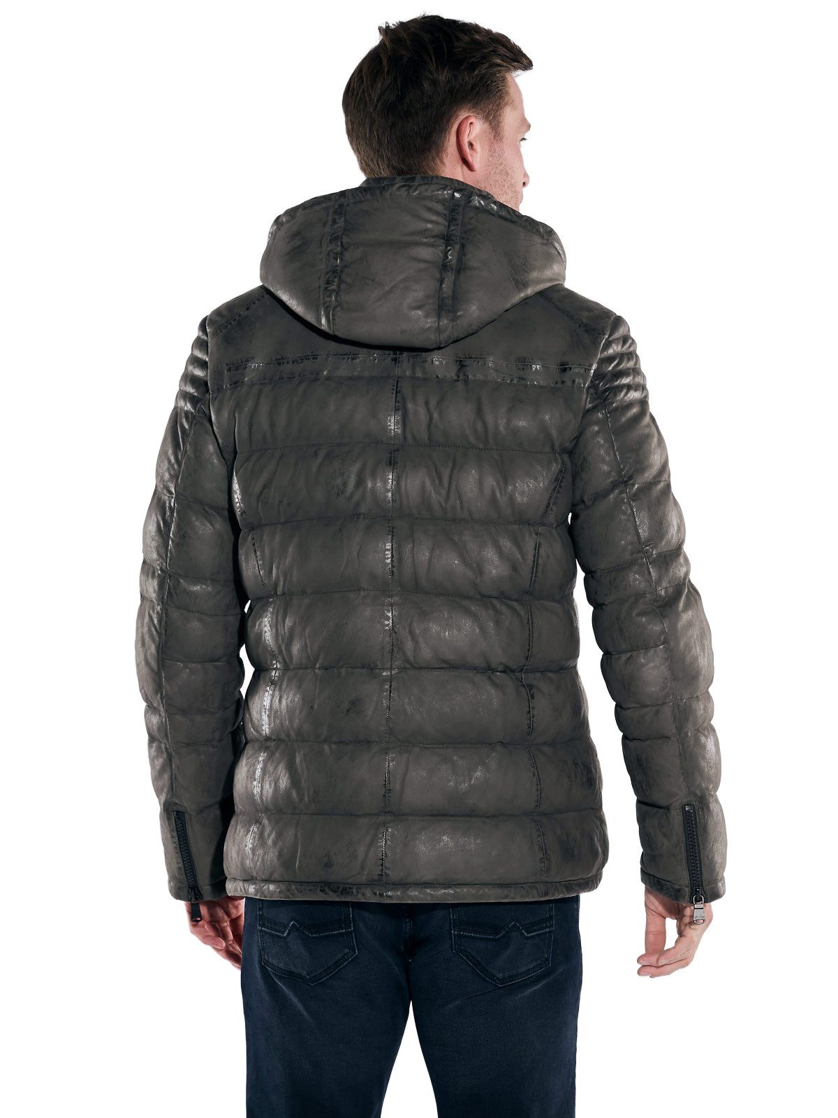 Engbers Lederjacke engbers Herren Lederjacke, Schwarzbraun günstig online kaufen