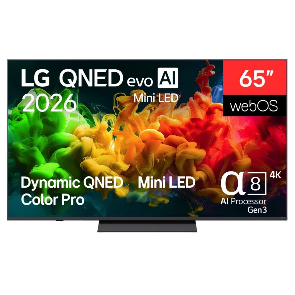 LG 65QNED80B6B LCD-LED Fernseher