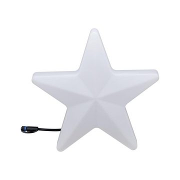 Paulmann Gartenleuchte LED Lichtobjekt Plug & Shine Star in Weiß 2,8W 160lm IP67, keine Angabe, Leuchtmittel enthalten: Ja, fest verbaut, LED, warmweiss, Gartenleuchten