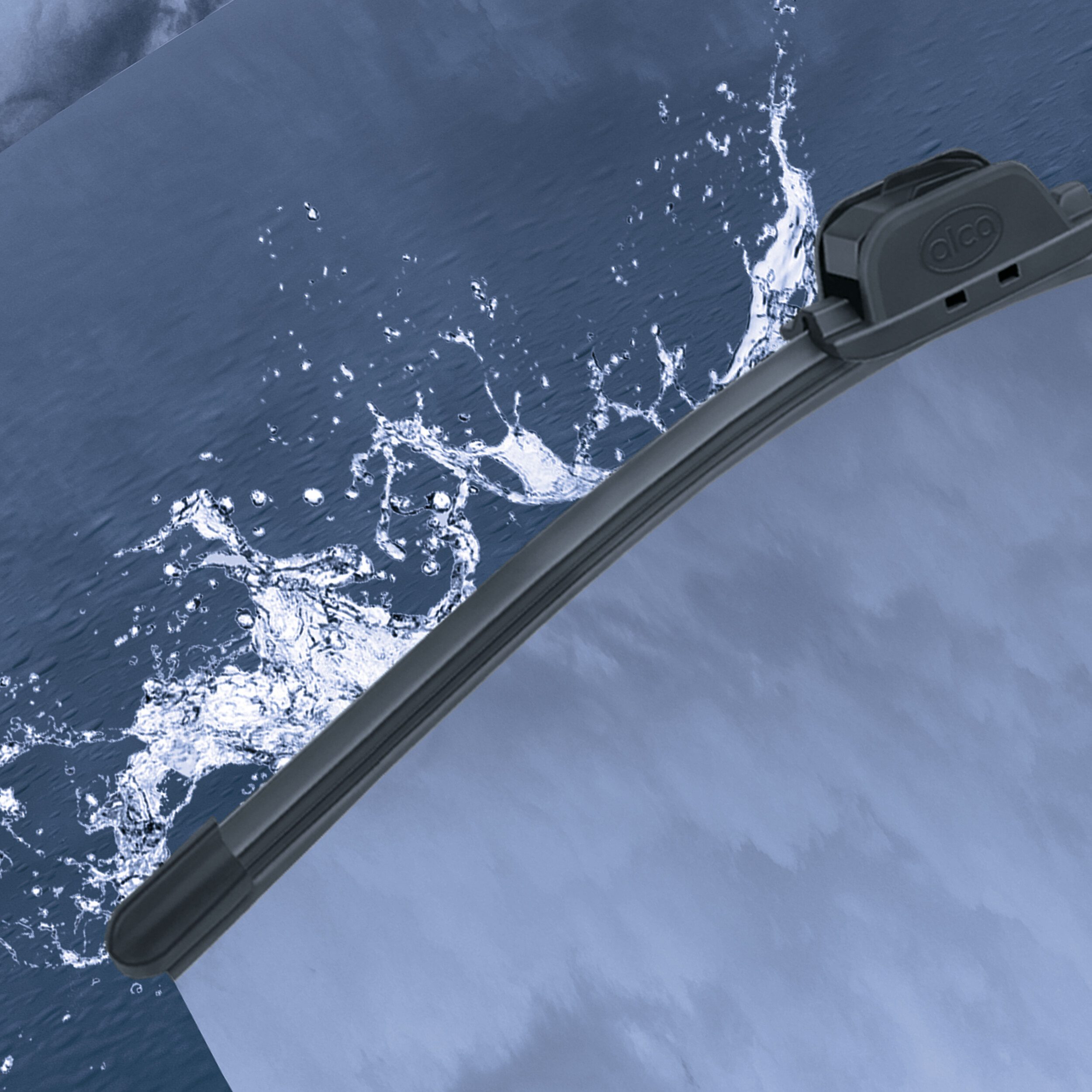 alca Scheibenwischblätter passend für MINI MINI COOPER, 03.2014 - 02.2024, Frontscheibe, (Packung, 2-St., Scheibenwischer), mit Nano Graphit Beschichtung