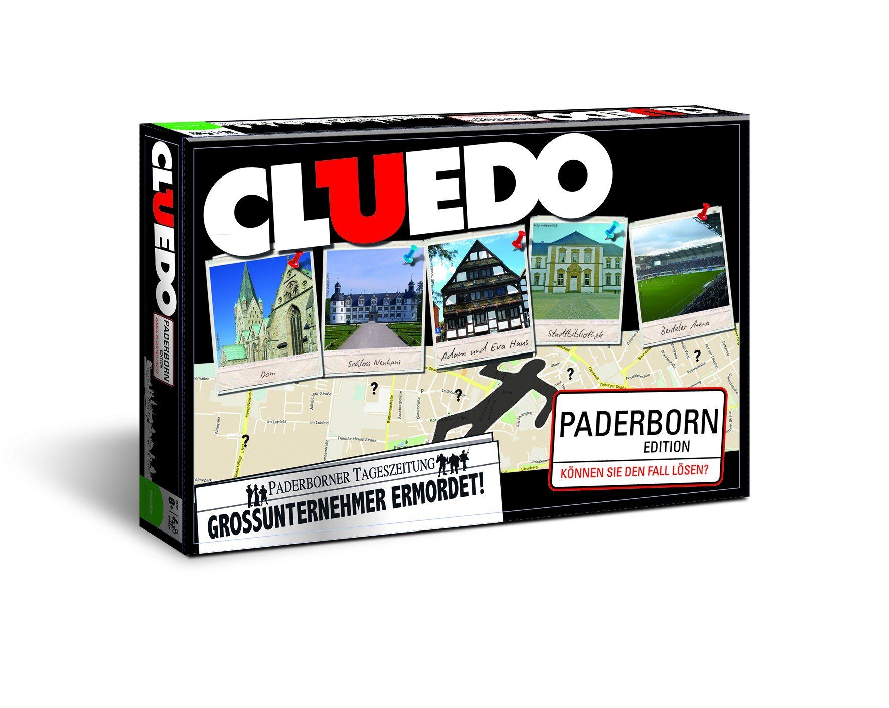 Winning Moves Spiel Cluedo Paderborn, Brettspiel