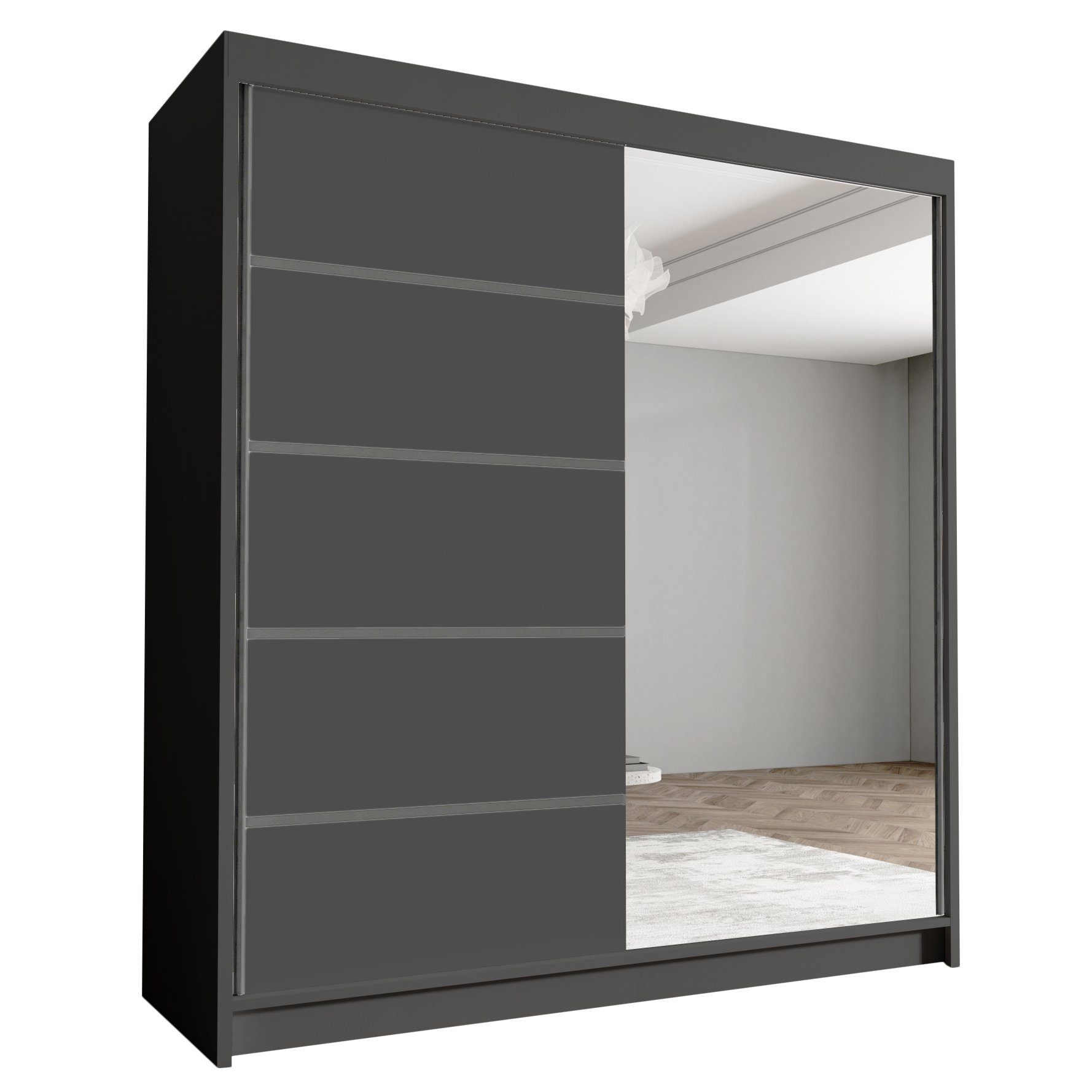 Sofnet Kleiderschrank Harry III (mit Spiegel, günstig online kaufen