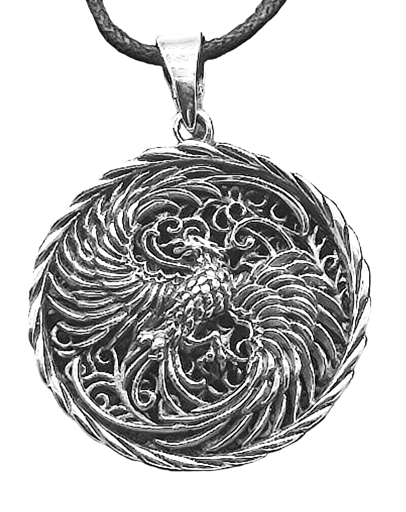 Kettenanhänger ANHÄNGER 470 PHÖNIX - SILBER