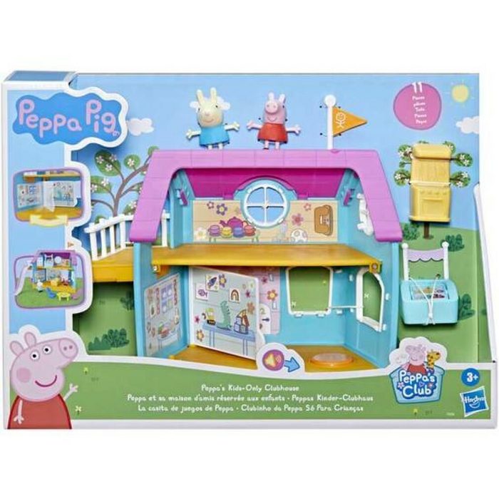 Hasbro Puppenhaus Puppenhaus Peppa Pig Kids-Only Clubhouse
