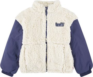 Levi's® Kids Fellimitatjacke mit Markenschriftzug auf dem Rücken for GIRLS