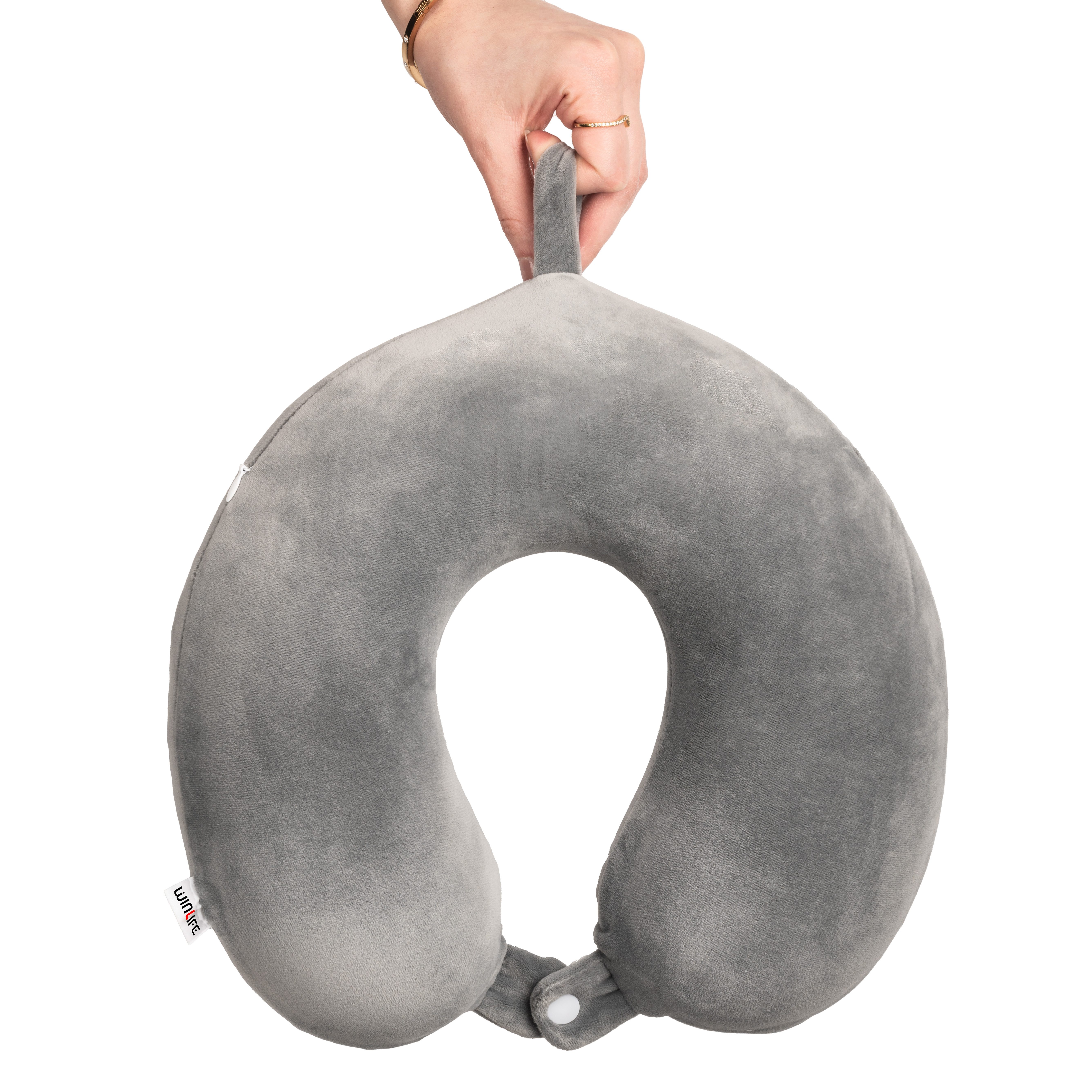 WINLIFE Reisekissen Memory Foam Nackenhörnchen Reisekissen Nackenrolle für günstig online kaufen